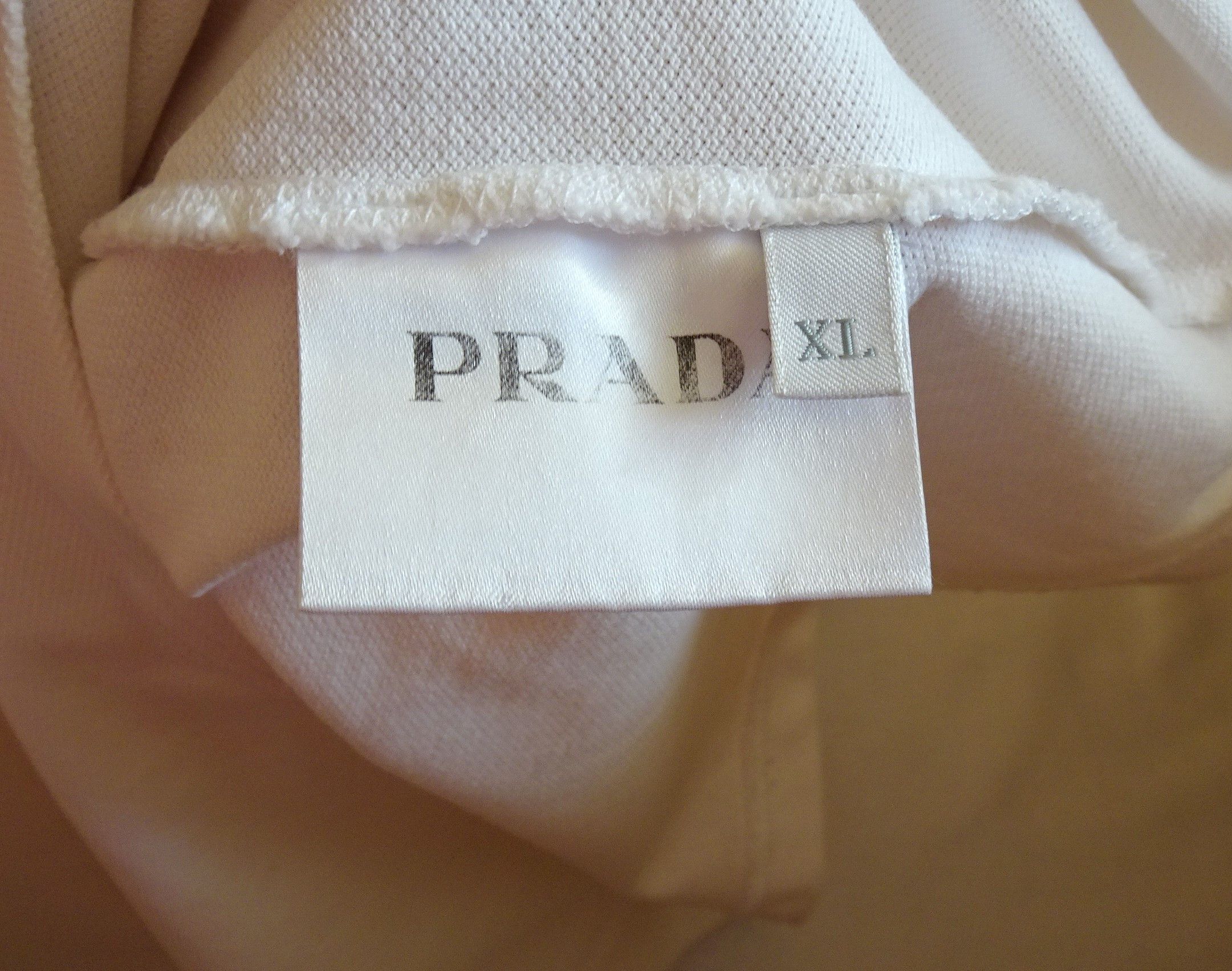 Prada PRADA STRIPED TRIM DETAIL POLO T-SHIRT Size US M / EU 48-50 / 2 - 3 Thumbnail