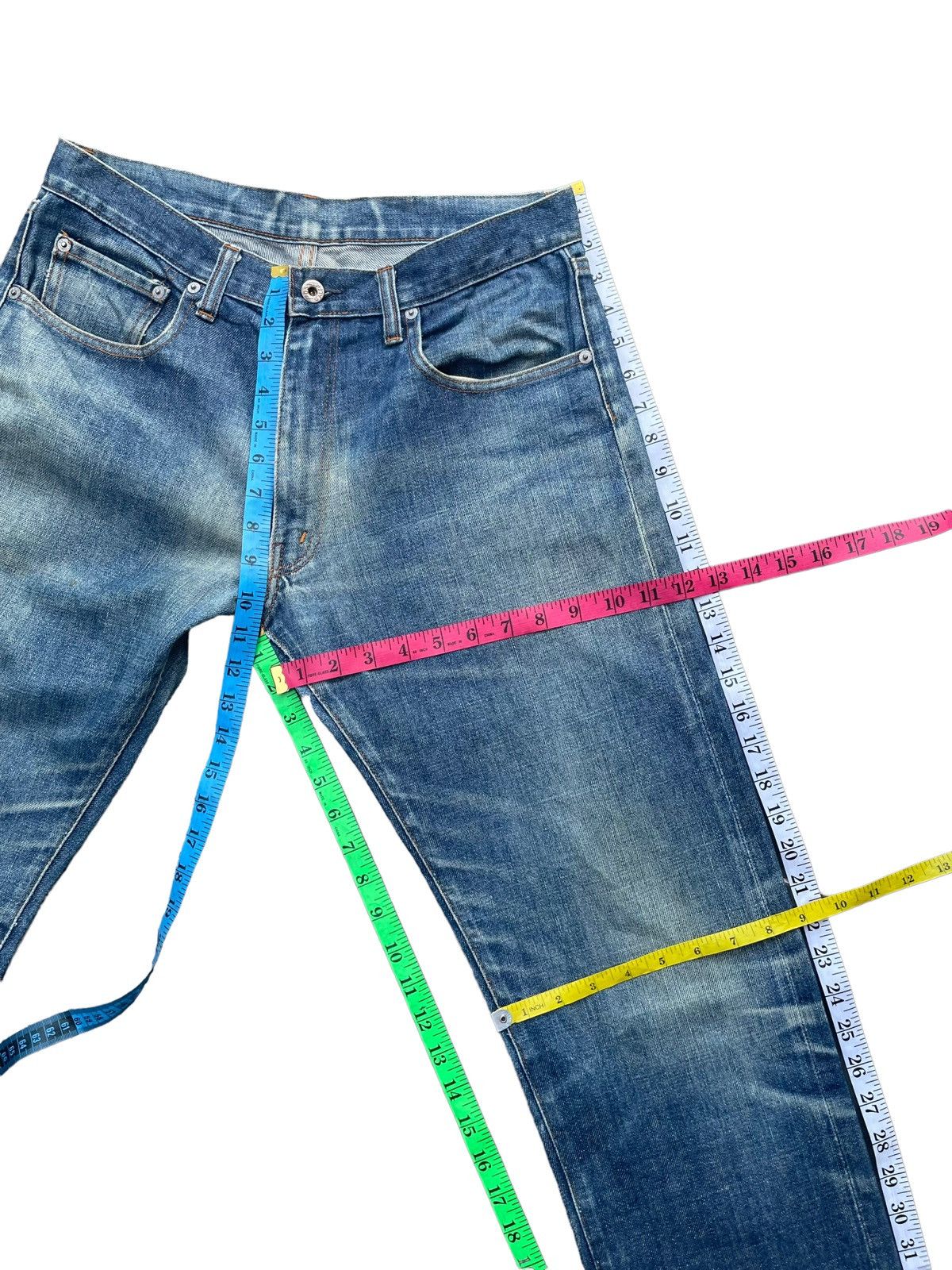 Beams Plus Post O’Alls x Beams Plus Distresed Denim Size US 33 - 21 Thumbnail