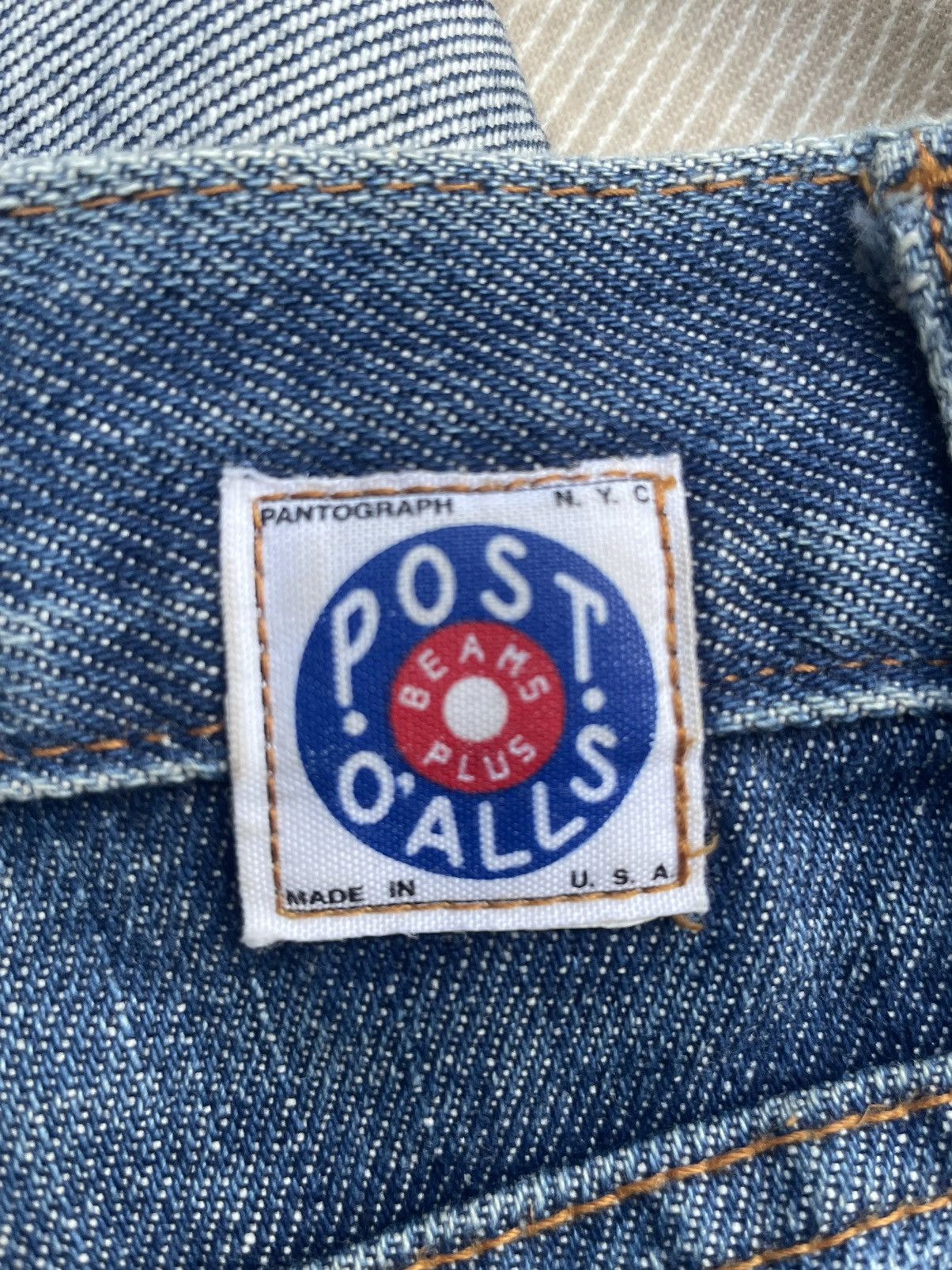 Beams Plus Post O’Alls x Beams Plus Distresed Denim Size US 33 - 11 Thumbnail