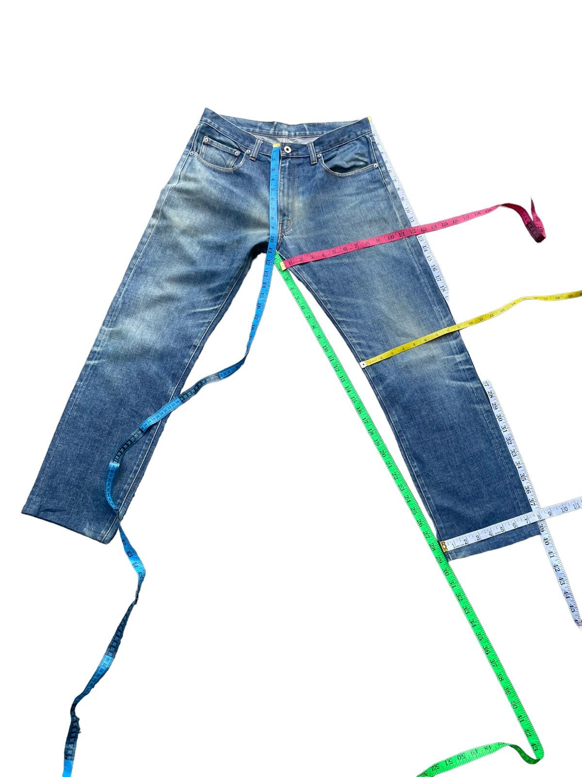Beams Plus Post O’Alls x Beams Plus Distresed Denim Size US 33 - 19 Thumbnail