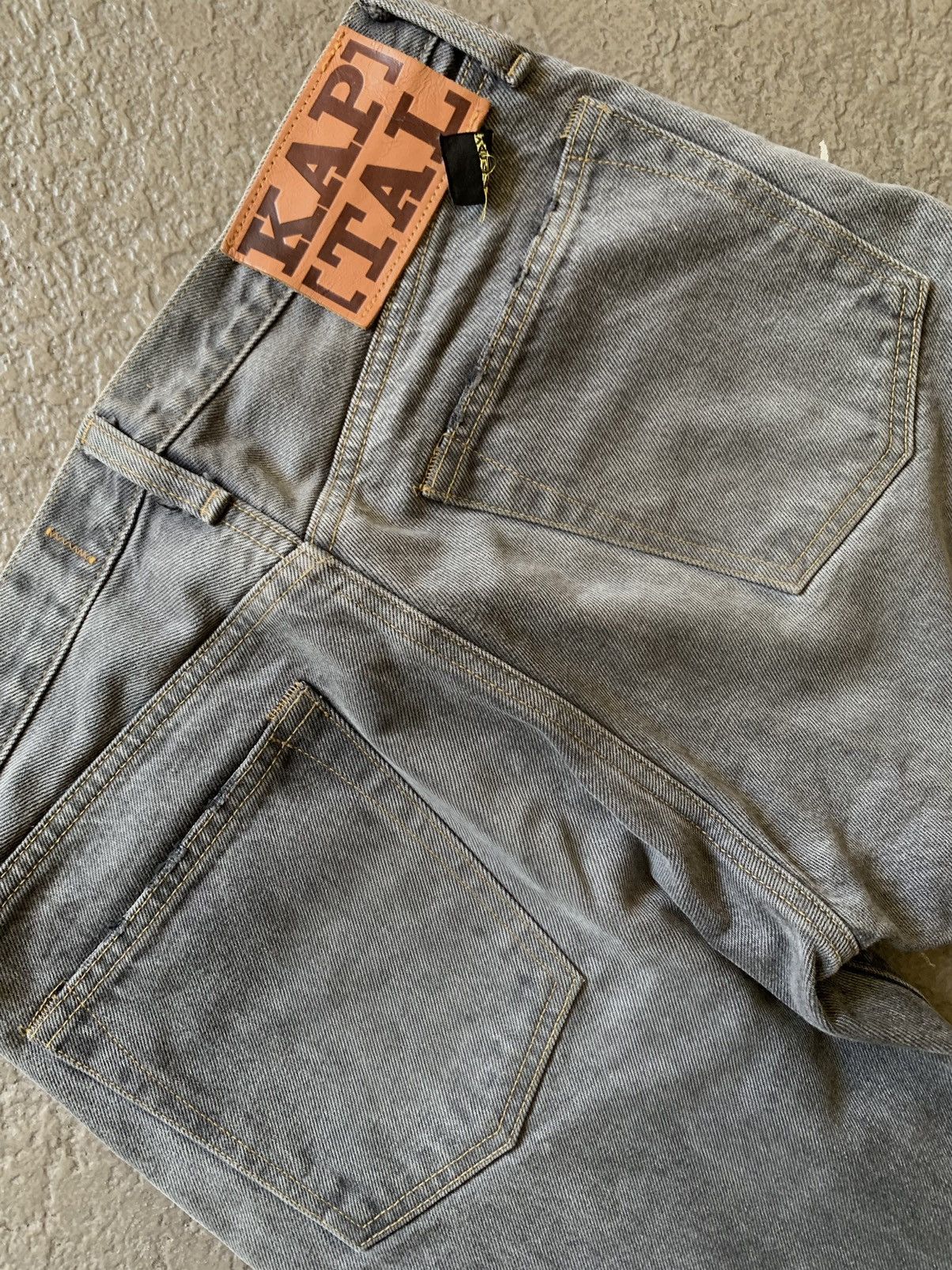 Kapital 14oz 5p Monkey Cisco Distressed Boro Denim Jeans Size US 32 / EU 48 - 5 Thumbnail