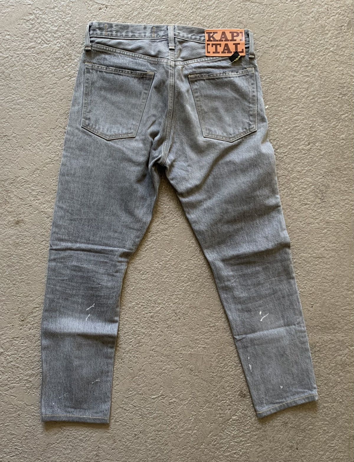 Kapital 14oz 5p Monkey Cisco Distressed Boro Denim Jeans Size US 32 / EU 48 - 6 Thumbnail