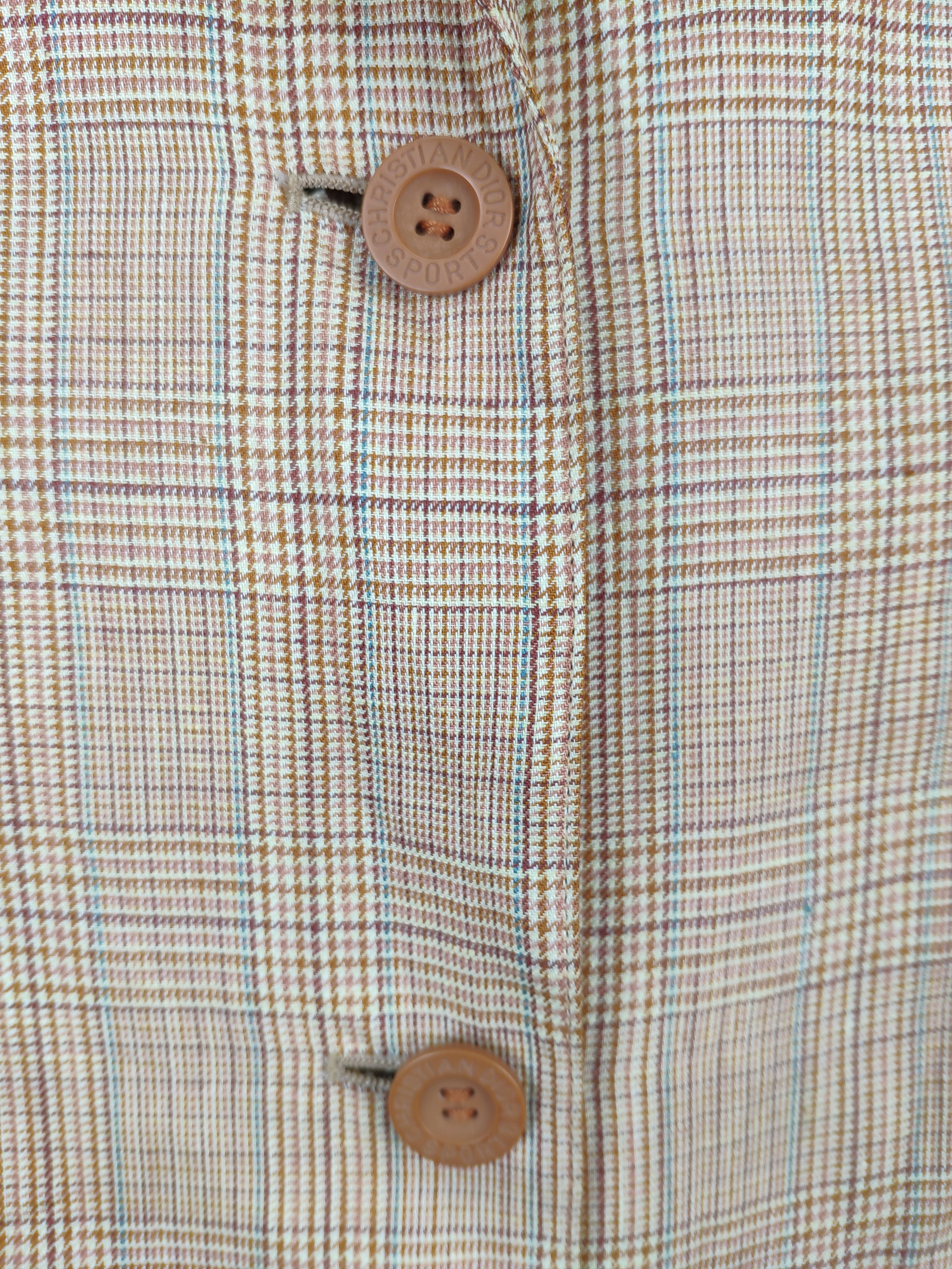 Christian Dior Monsieur × Designer Christian Dior Blazer Hemp Fabric Size M / US 6-8 / IT 42-44 - 15 Thumbnail