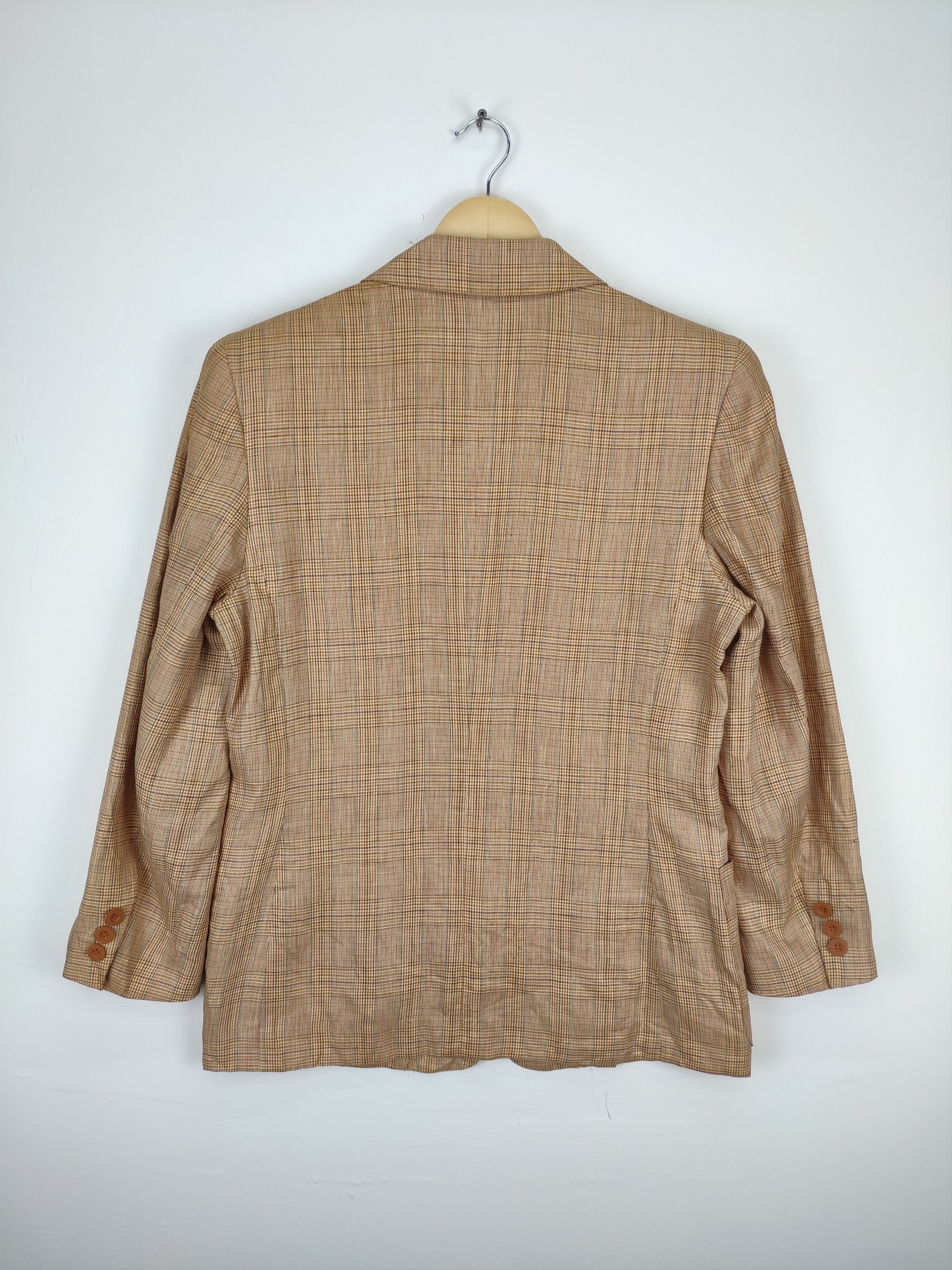 Christian Dior Monsieur × Designer Christian Dior Blazer Hemp Fabric Size M / US 6-8 / IT 42-44 - 6 Thumbnail