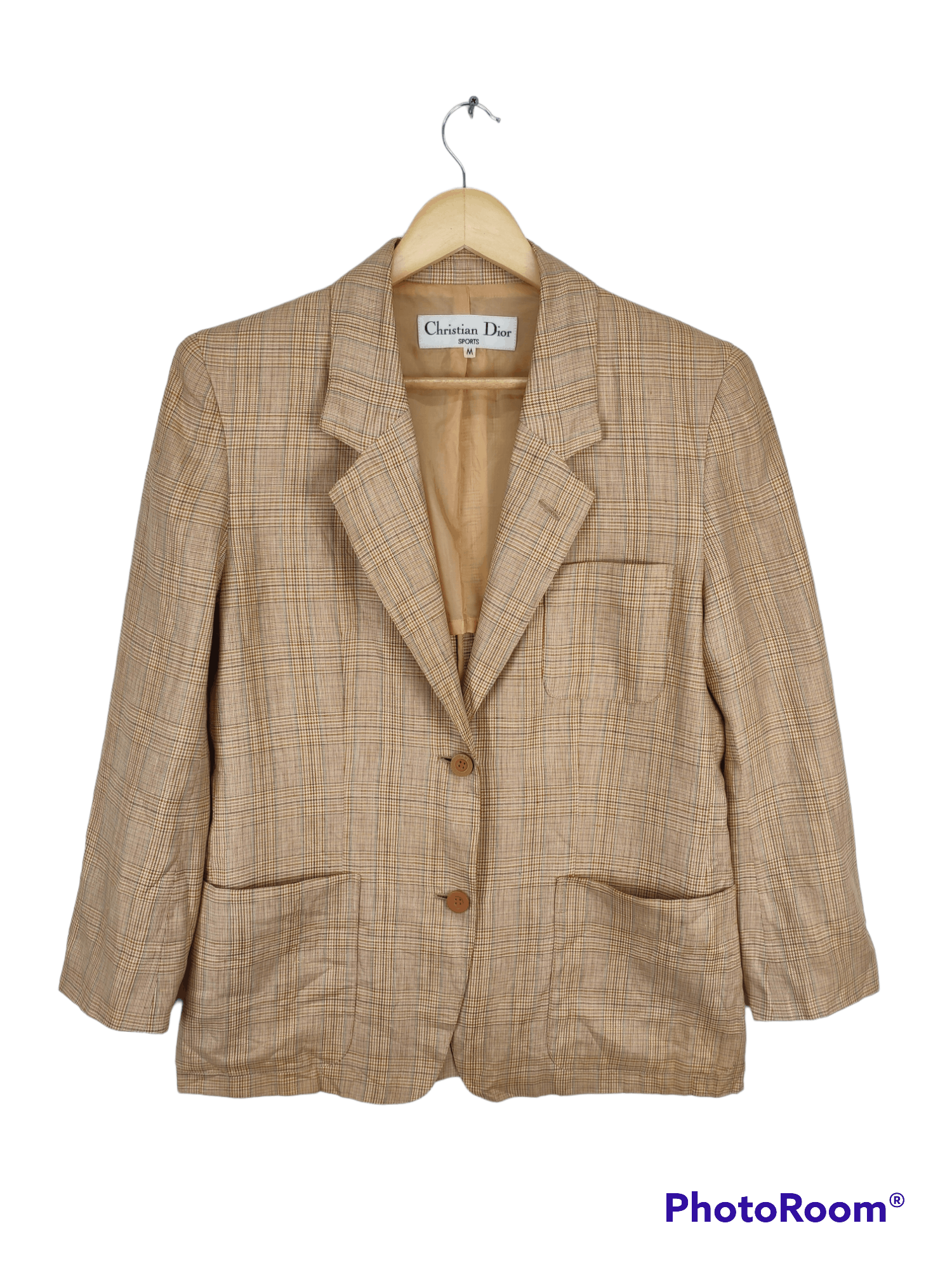 Christian Dior Monsieur × Designer Christian Dior Blazer Hemp Fabric Size M / US 6-8 / IT 42-44 - 1 Thumbnail