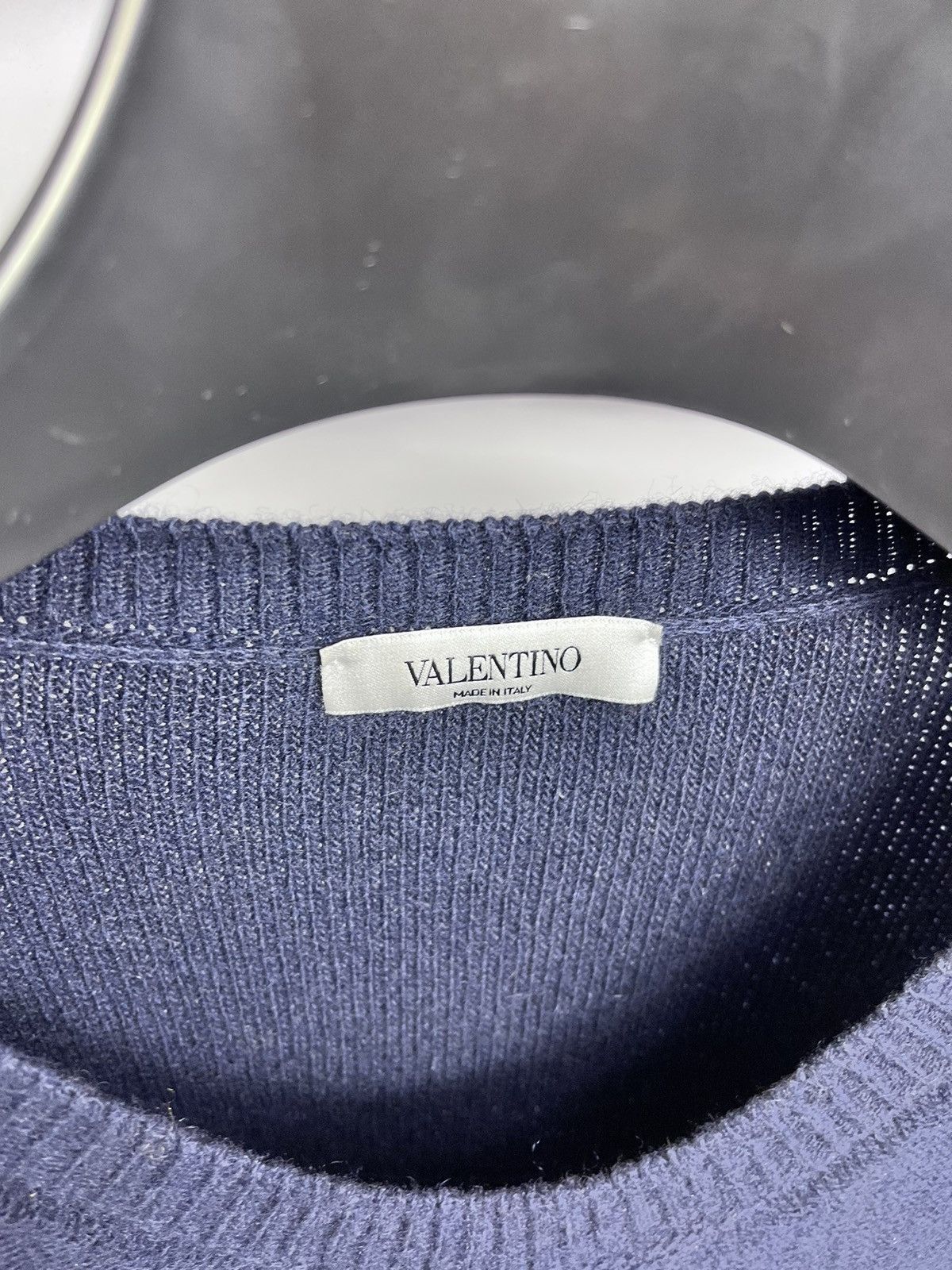 Valentino Wool Cashmere Zip Chest Pocket Patch Knitted Jumper Size US XL / EU 56 / 4 - 4 Thumbnail
