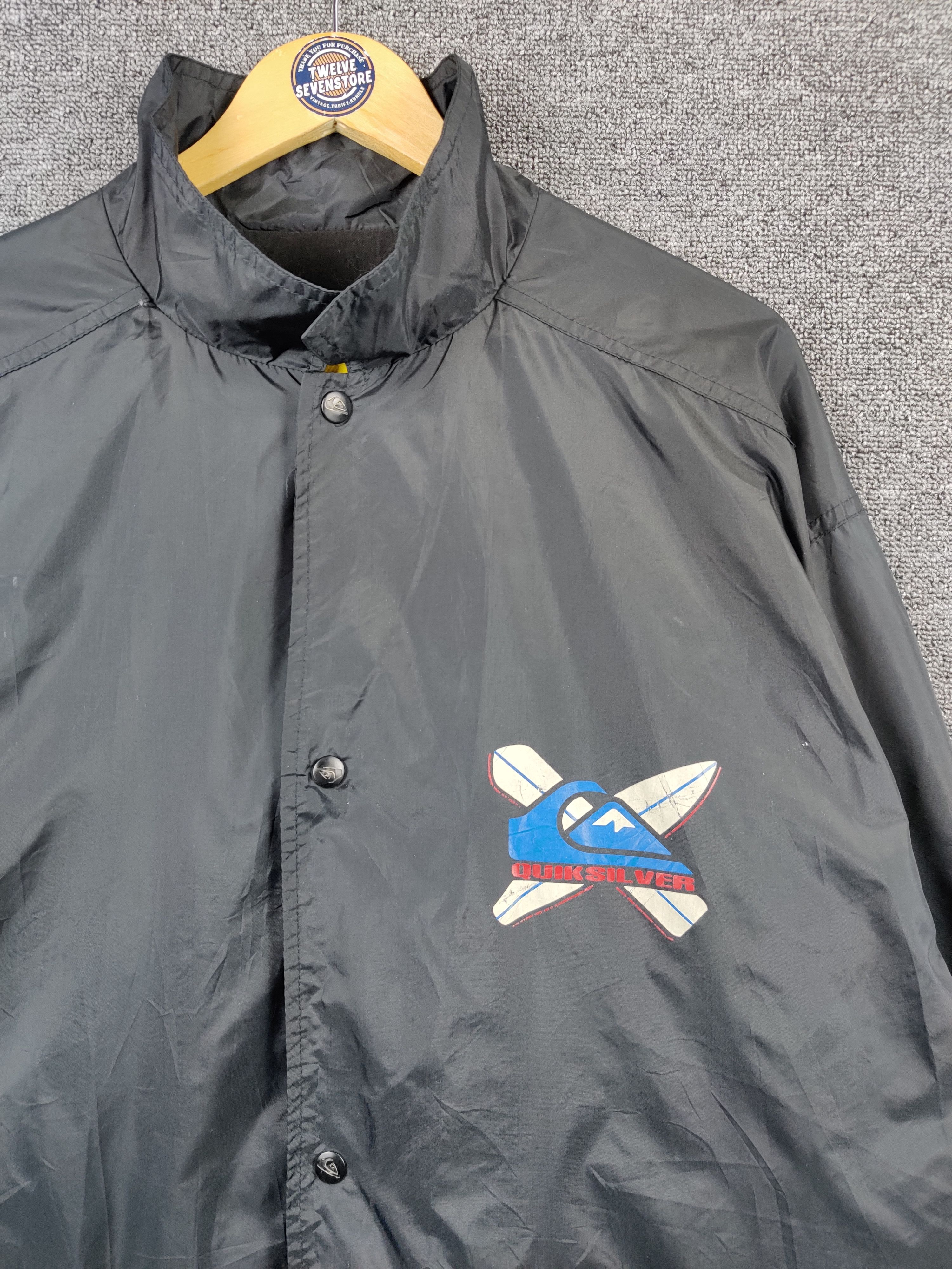 Quiksilver Vintage 90's Quiksilver Big Logo Coach Jacket Size US L / EU 52-54 / 3 - 6 Thumbnail