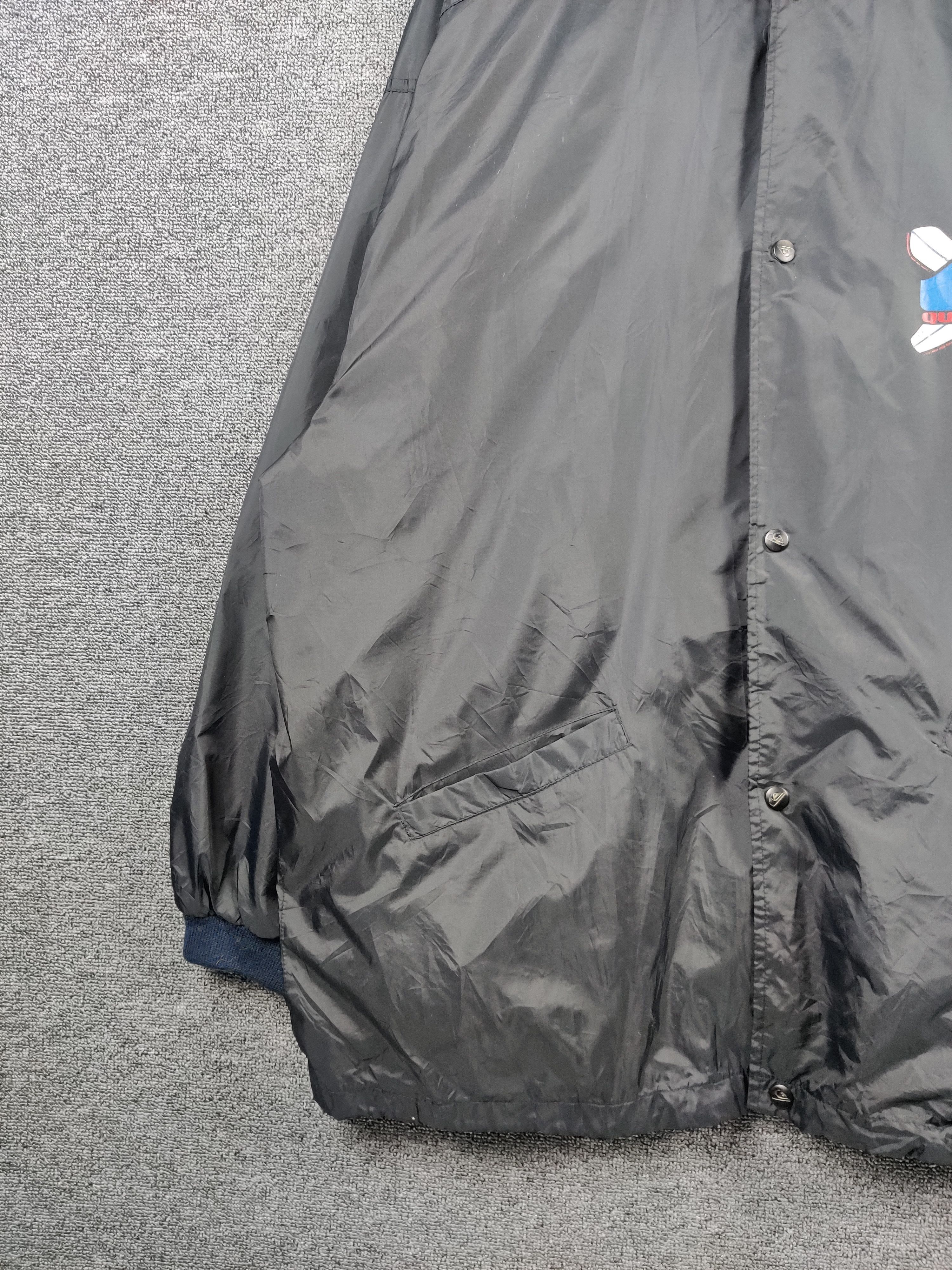 Quiksilver Vintage 90's Quiksilver Big Logo Coach Jacket Size US L / EU 52-54 / 3 - 7 Thumbnail
