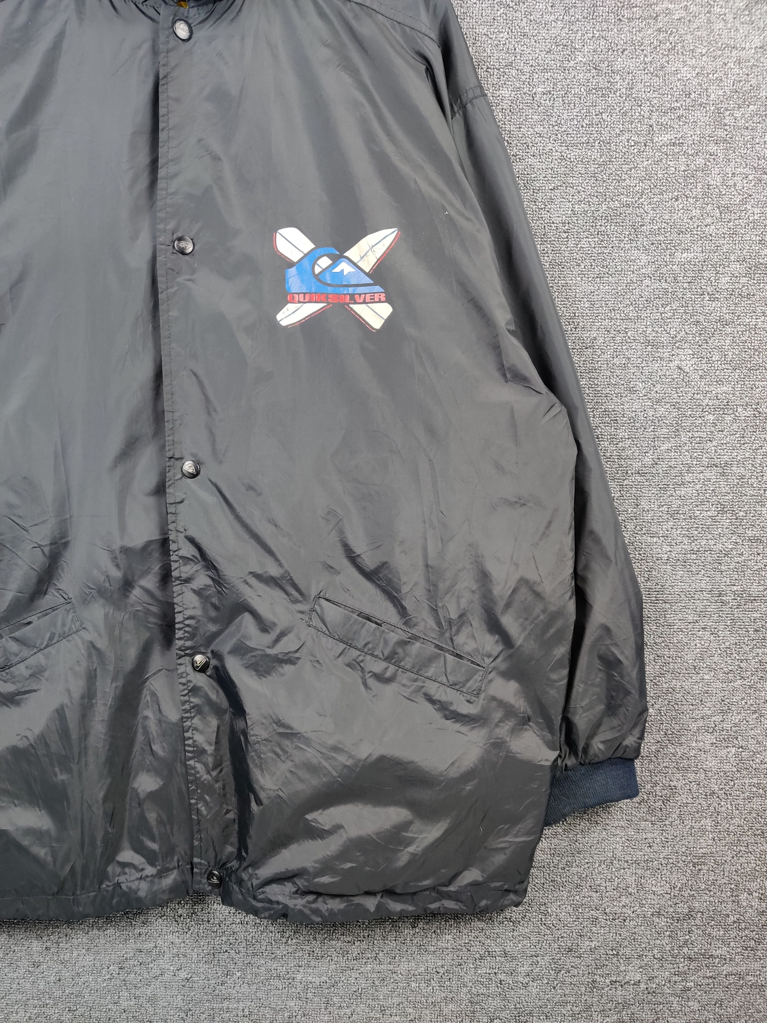 Quiksilver Vintage 90's Quiksilver Big Logo Coach Jacket Size US L / EU 52-54 / 3 - 5 Thumbnail