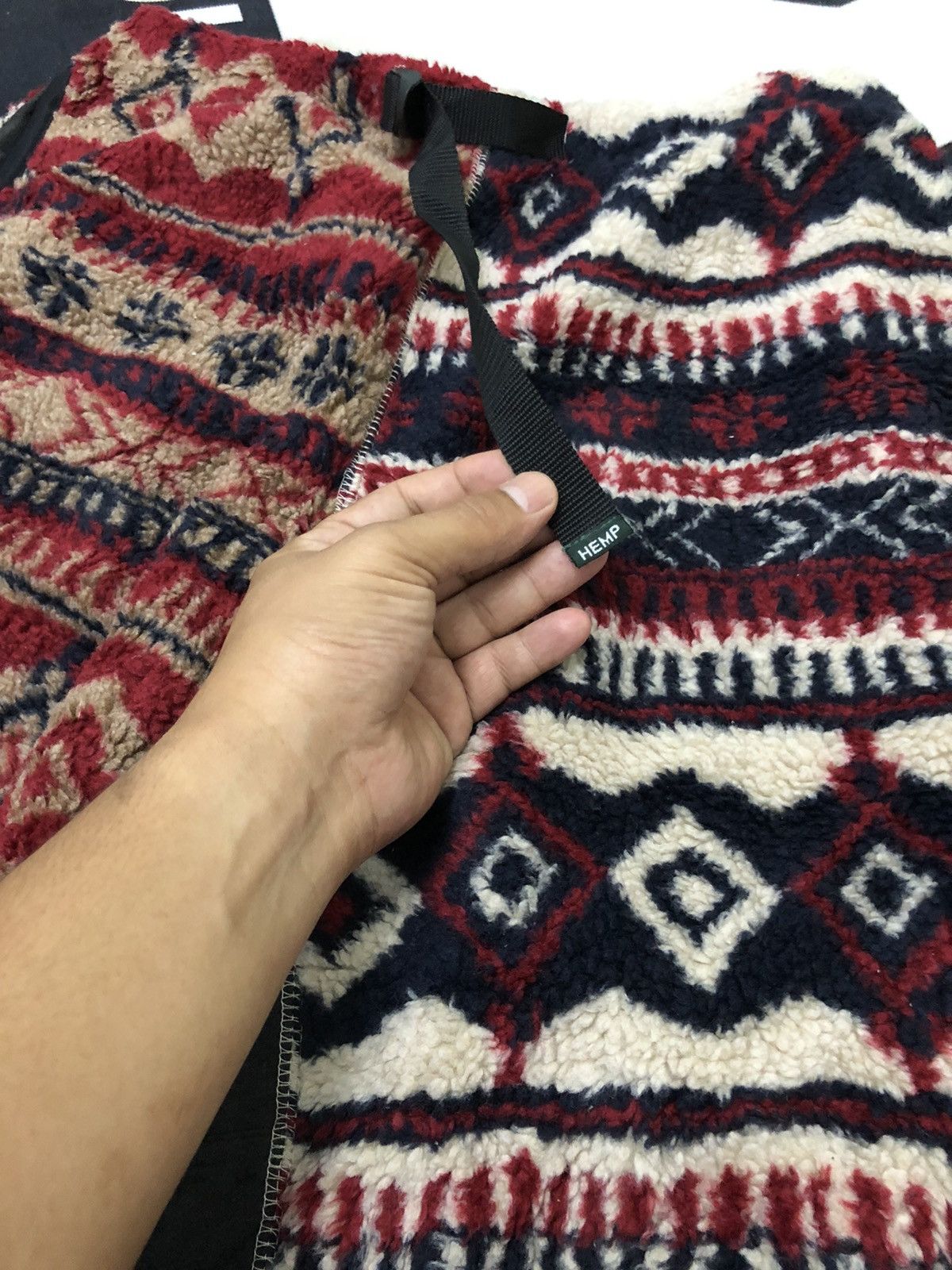 Manastash 🔥 Rare manastash hemp fleece pants multicolour(hard to find) Size US 31 - 11 Thumbnail