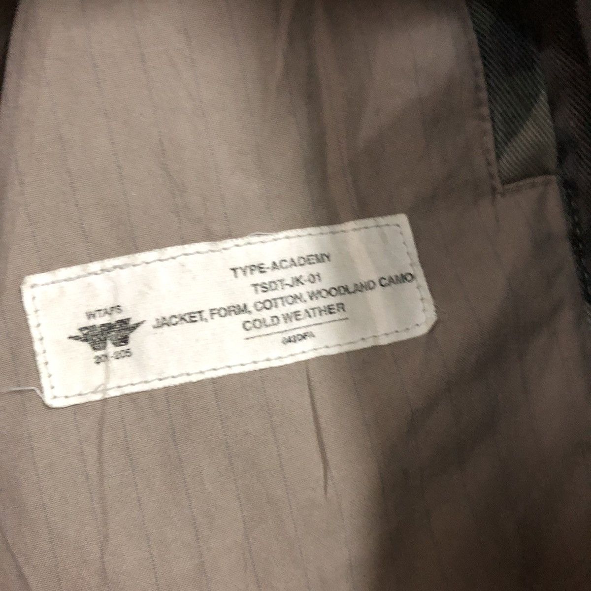 Wtaps WTAPS type academy camouflage military style Size US M / EU 48-50 / 2 - 14 Thumbnail