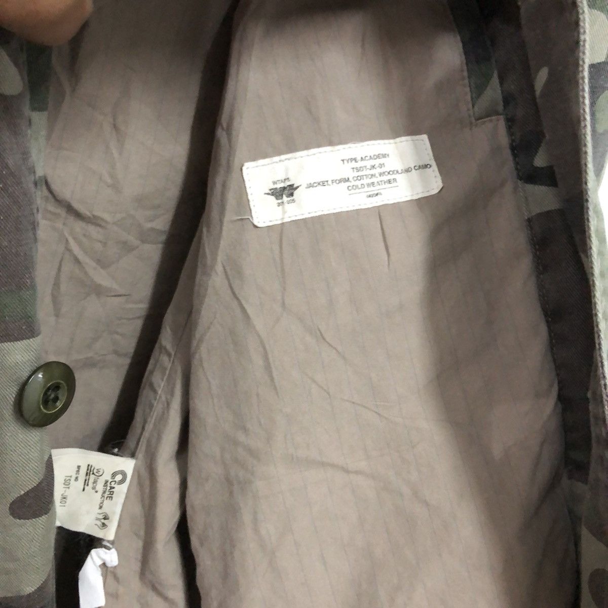 Wtaps WTAPS type academy camouflage military style Size US M / EU 48-50 / 2 - 13 Thumbnail