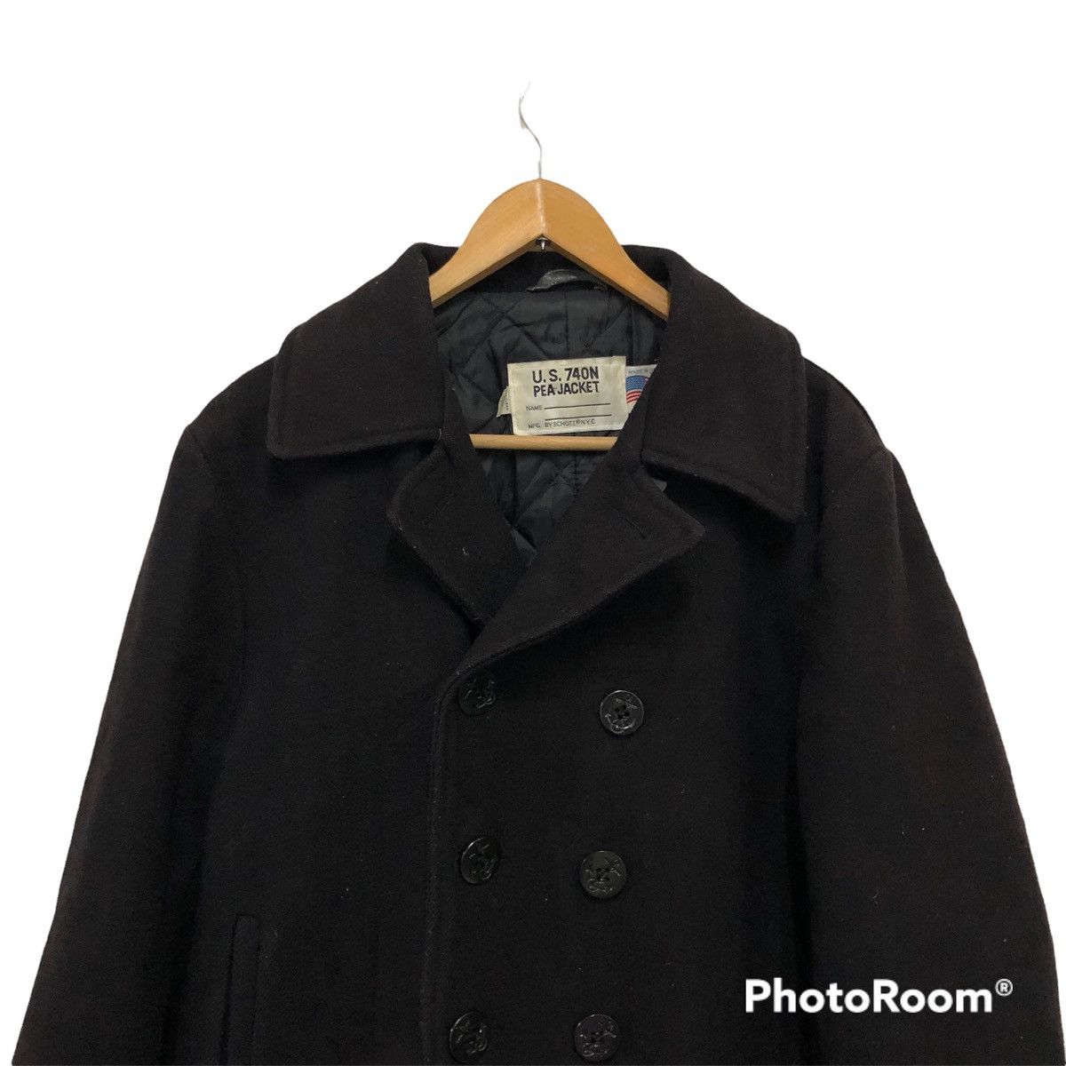 Schott Schott wool pea / duffle jacket Size US L / EU 52-54 / 3 - 3 Thumbnail
