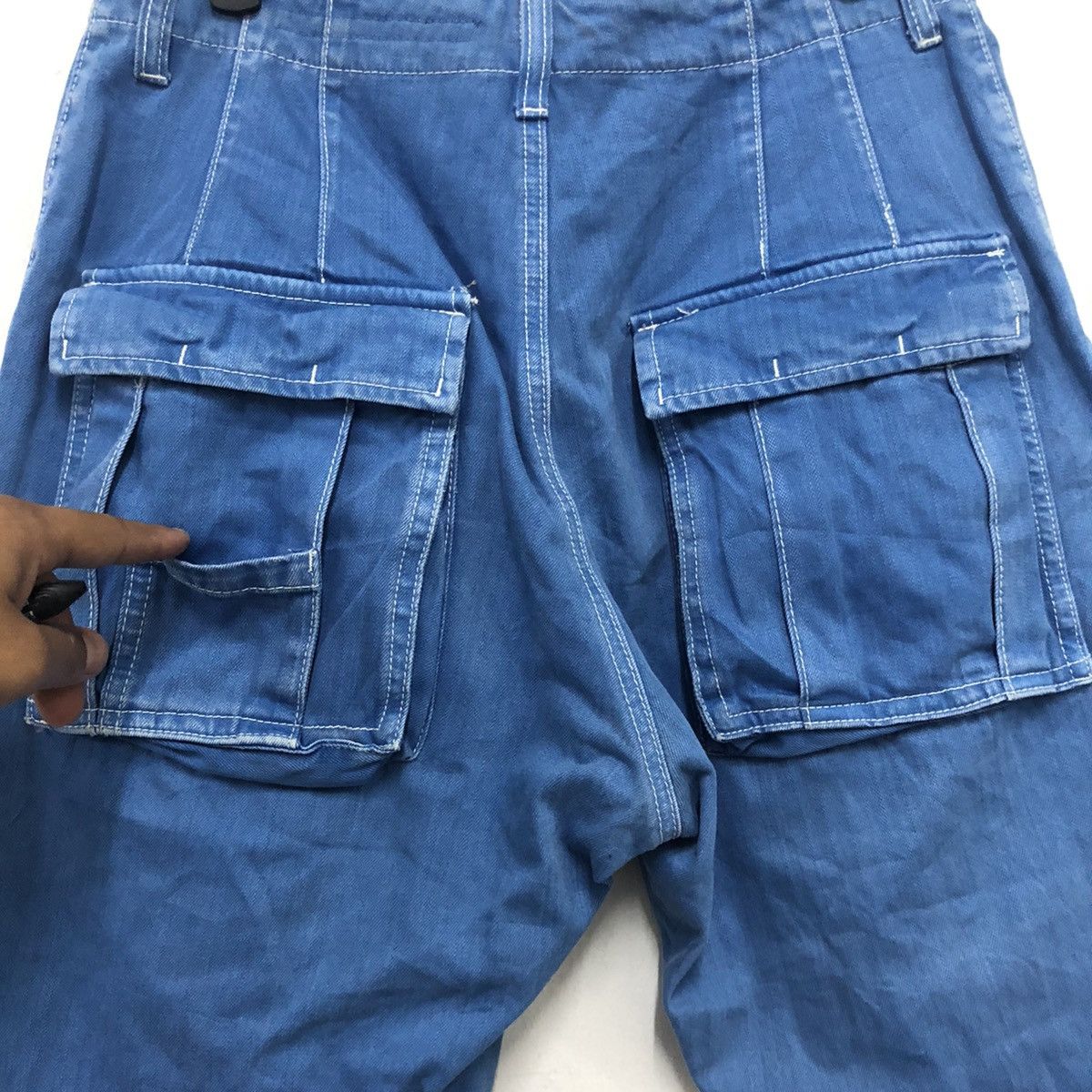 Issey Miyake Sunaokuwahara 3 quater bush pants multi pocket rare design Size US 30 / EU 46 - 8 Thumbnail