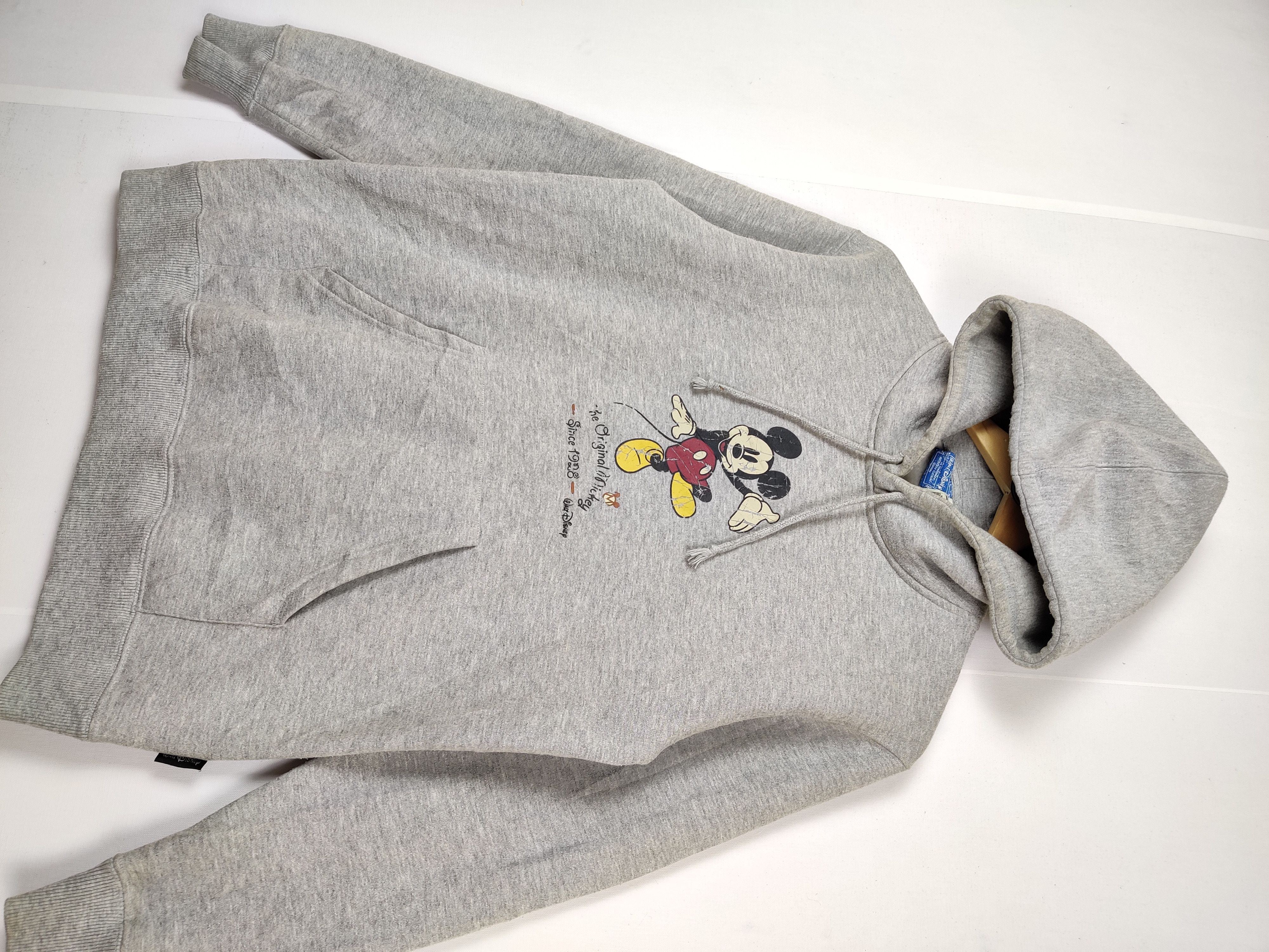 Disney Vintage Disney Mickey Mouse Sweatshirt Hoodie Pullover Size US M / EU 48-50 / 2 - 2 Thumbnail