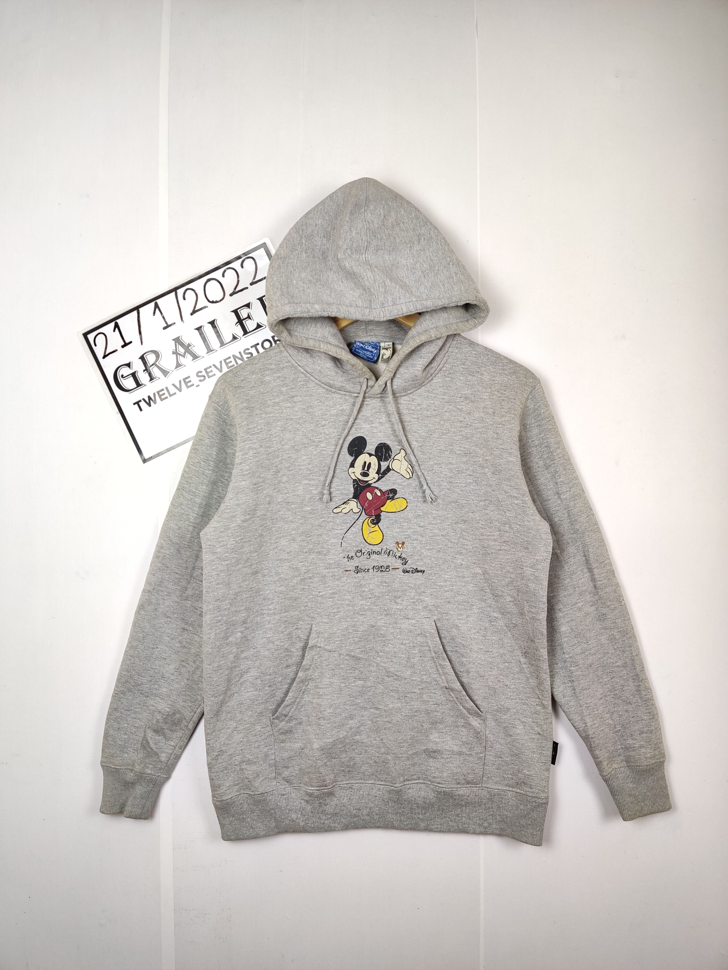 Disney Vintage Disney Mickey Mouse Sweatshirt Hoodie Pullover Size US M / EU 48-50 / 2 - 1 Thumbnail