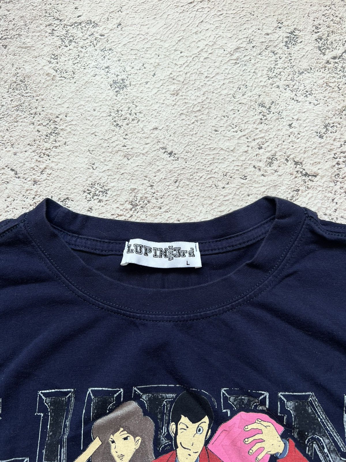Anime × Japanese Brand × Vintage Rare Vintage Lupin Japan Anime Tee Shirt Size US L / EU 52-54 / 3 - 4 Thumbnail