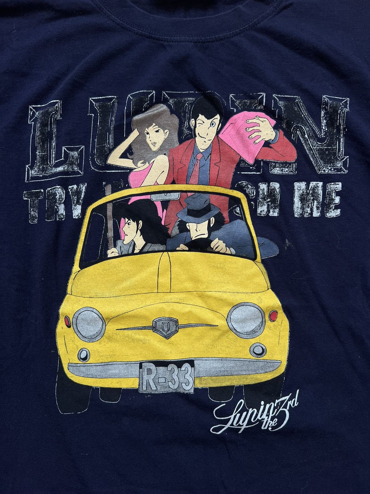 Anime × Japanese Brand × Vintage Rare Vintage Lupin Japan Anime Tee Shirt Size US L / EU 52-54 / 3 - 1 Thumbnail