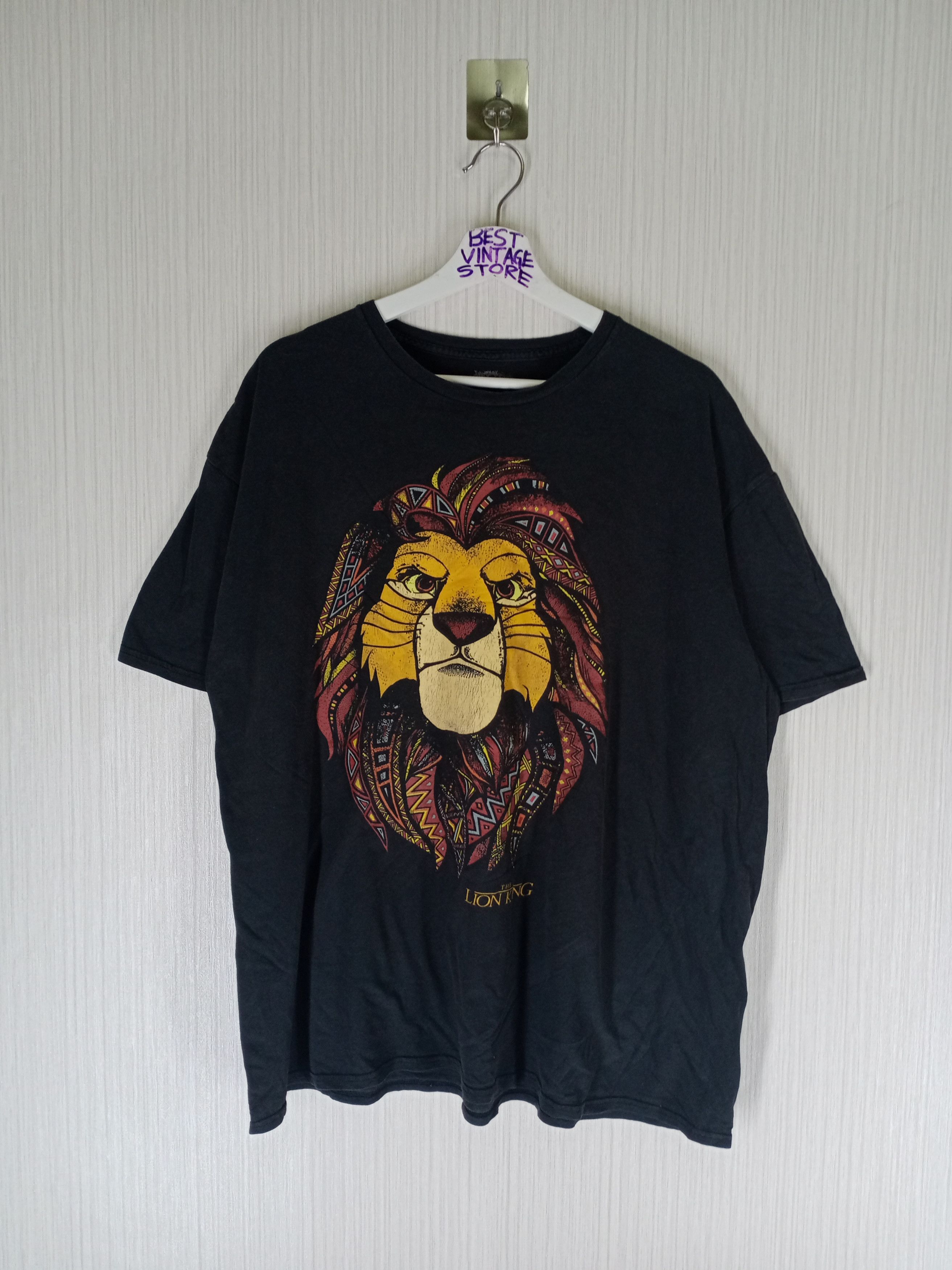 Vintage Early 00s The Lion King Big Logo Tshirt Simba / Disney | Grailed