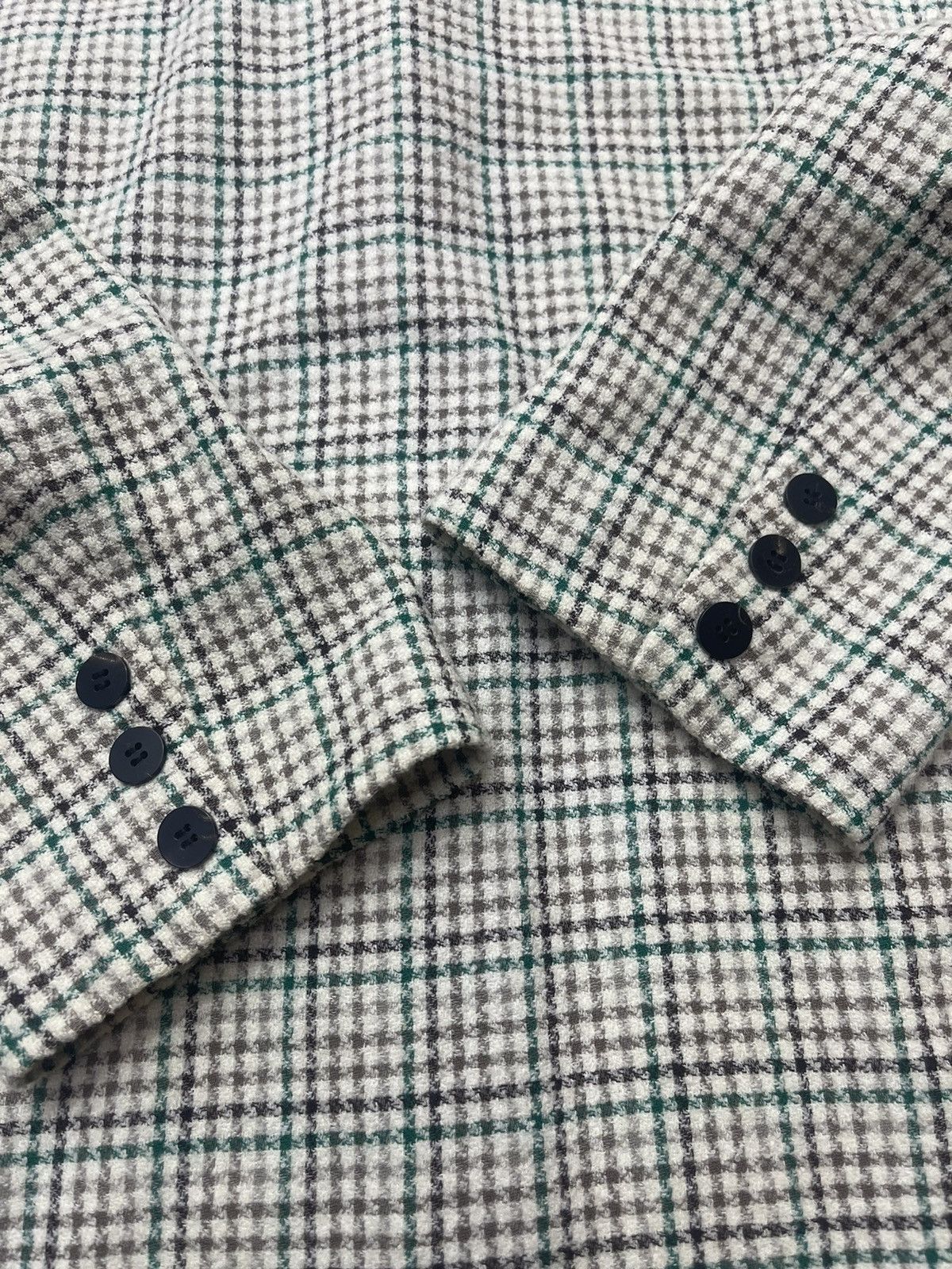 Christian Dior Monsieur Christian Dior Wool Tartan Jacket / Coat Size US L / EU 52-54 / 3 - 8 Thumbnail