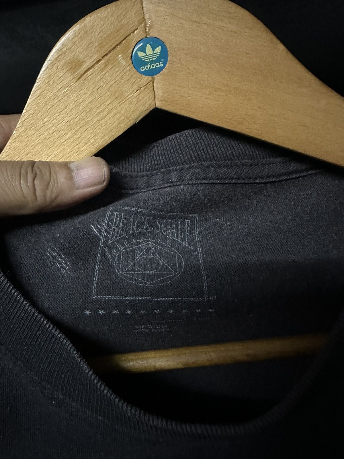 Black Scale × Vintage Sun Faded Black Scale Tee Size US M / EU 48-50 / 2 - 3 Thumbnail