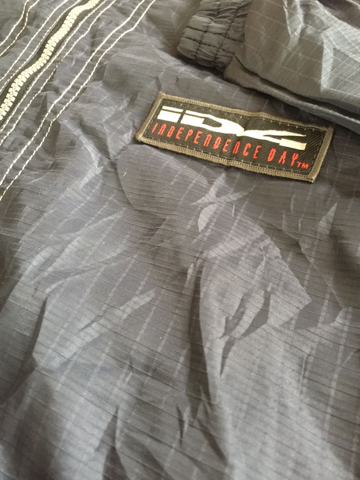 Vintage 90s Independence Day Movie Promo Anorak Half Zip Jacket Size US XL / EU 56 / 4 - 4 Thumbnail