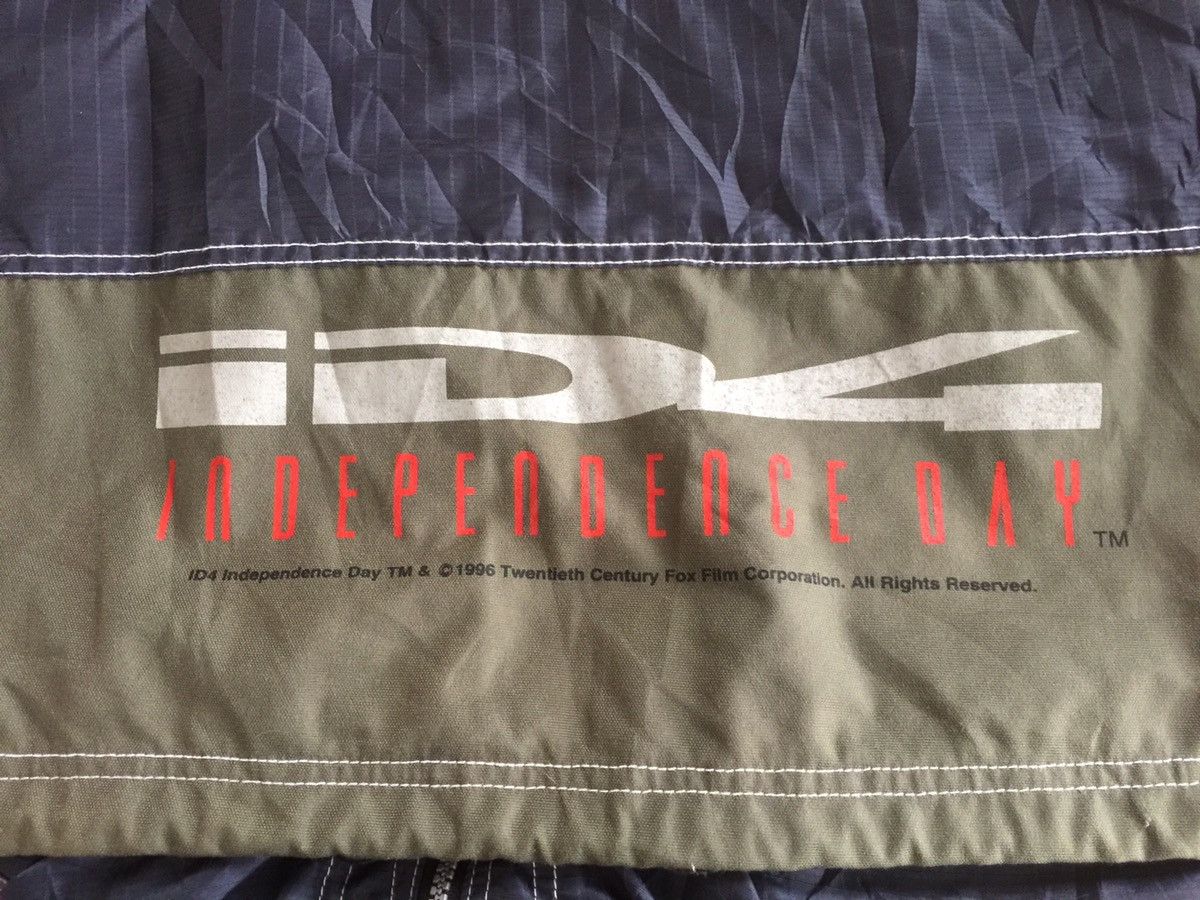 Vintage 90s Independence Day Movie Promo Anorak Half Zip Jacket Size US XL / EU 56 / 4 - 3 Thumbnail