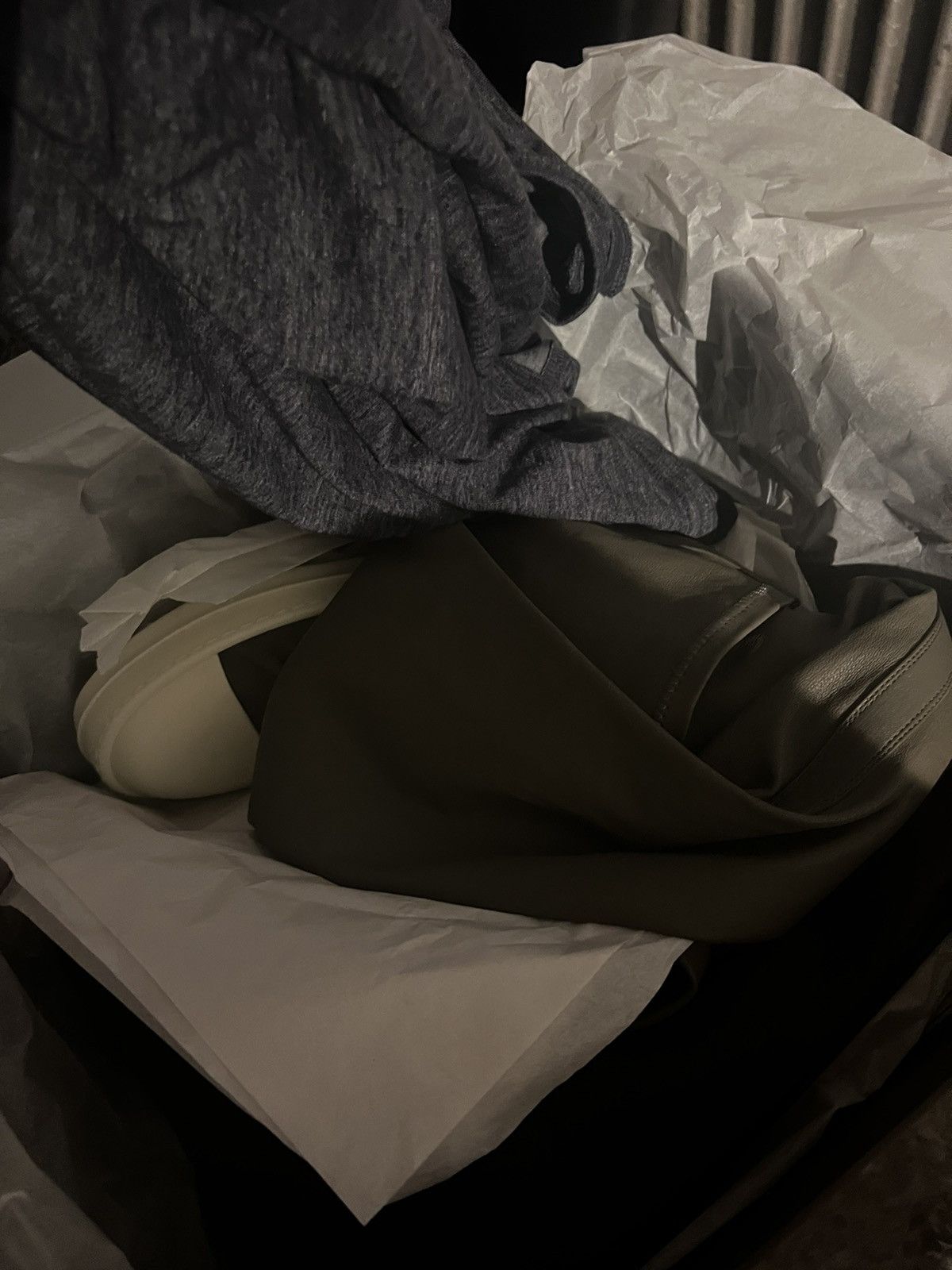 Rick Owens Rick Owens Stocking Sneaker Boots (Grey) *EXCLUSIVE* Size US 9 / IT 39 - 4 Thumbnail