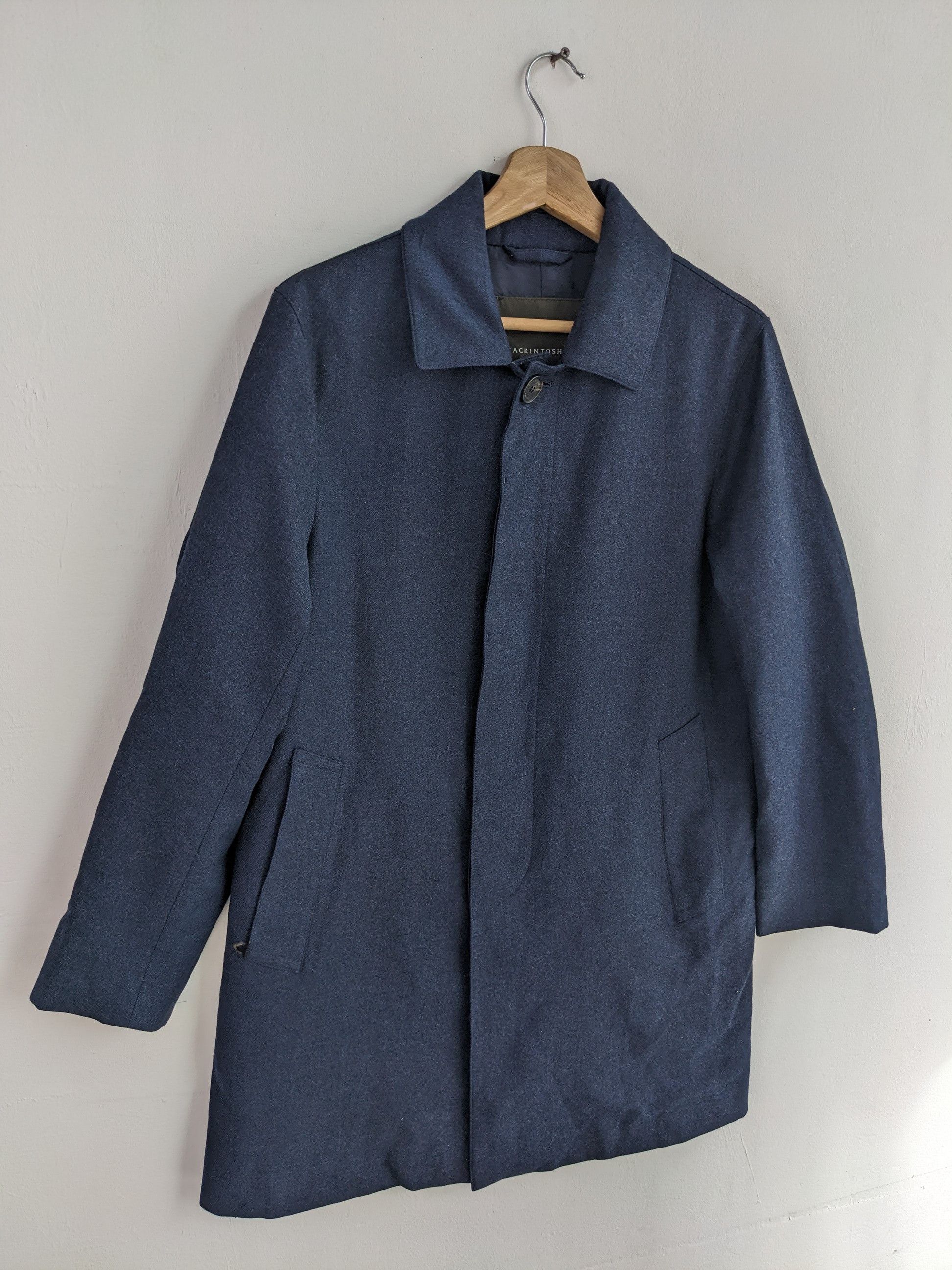 Mackintosh × Vintage Vintage Mackintosh Wool Long Jacket Size US M / EU 48-50 / 2 - 3 Thumbnail