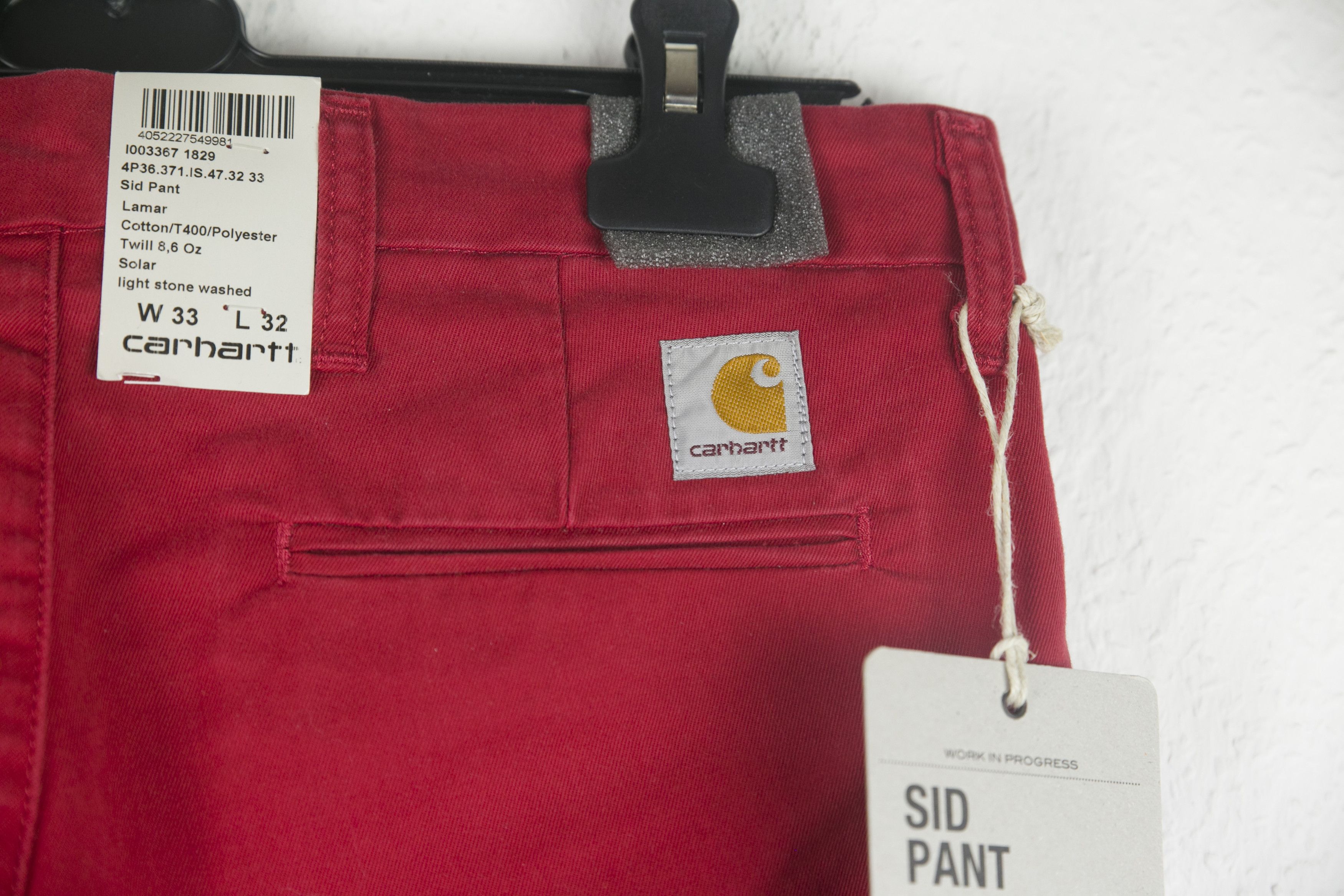Carhartt Wip NWT Carhartt WIP Sid Pant Lamar Solar W33 L32 Size US 33 - 2 Thumbnail