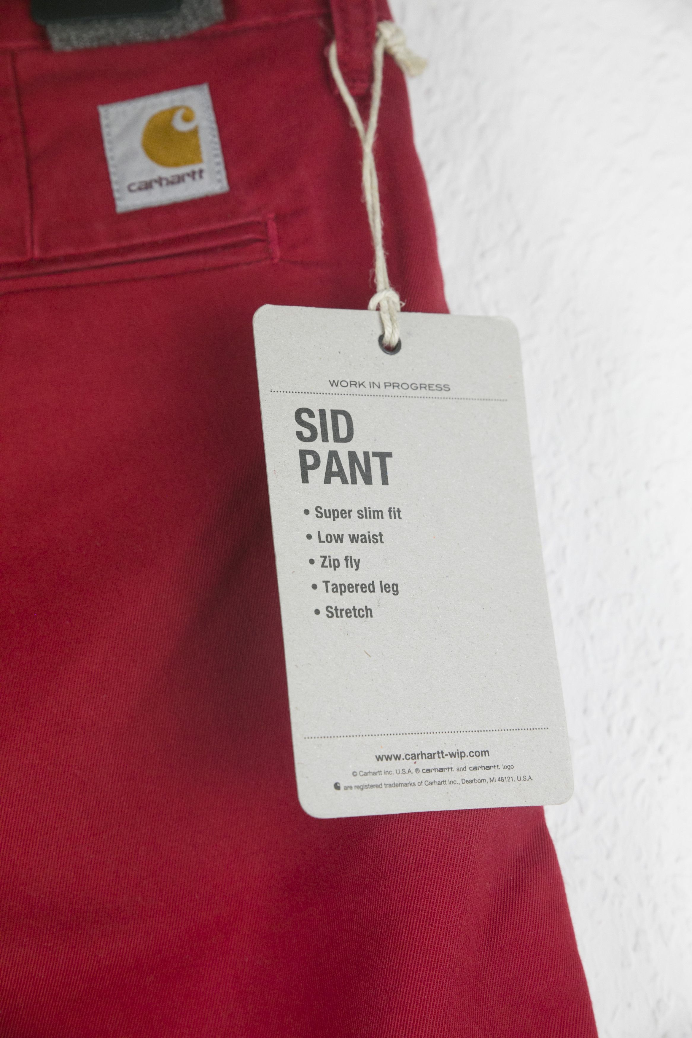 Carhartt Wip NWT Carhartt WIP Sid Pant Lamar Solar W33 L32 Size US 33 - 5 Thumbnail