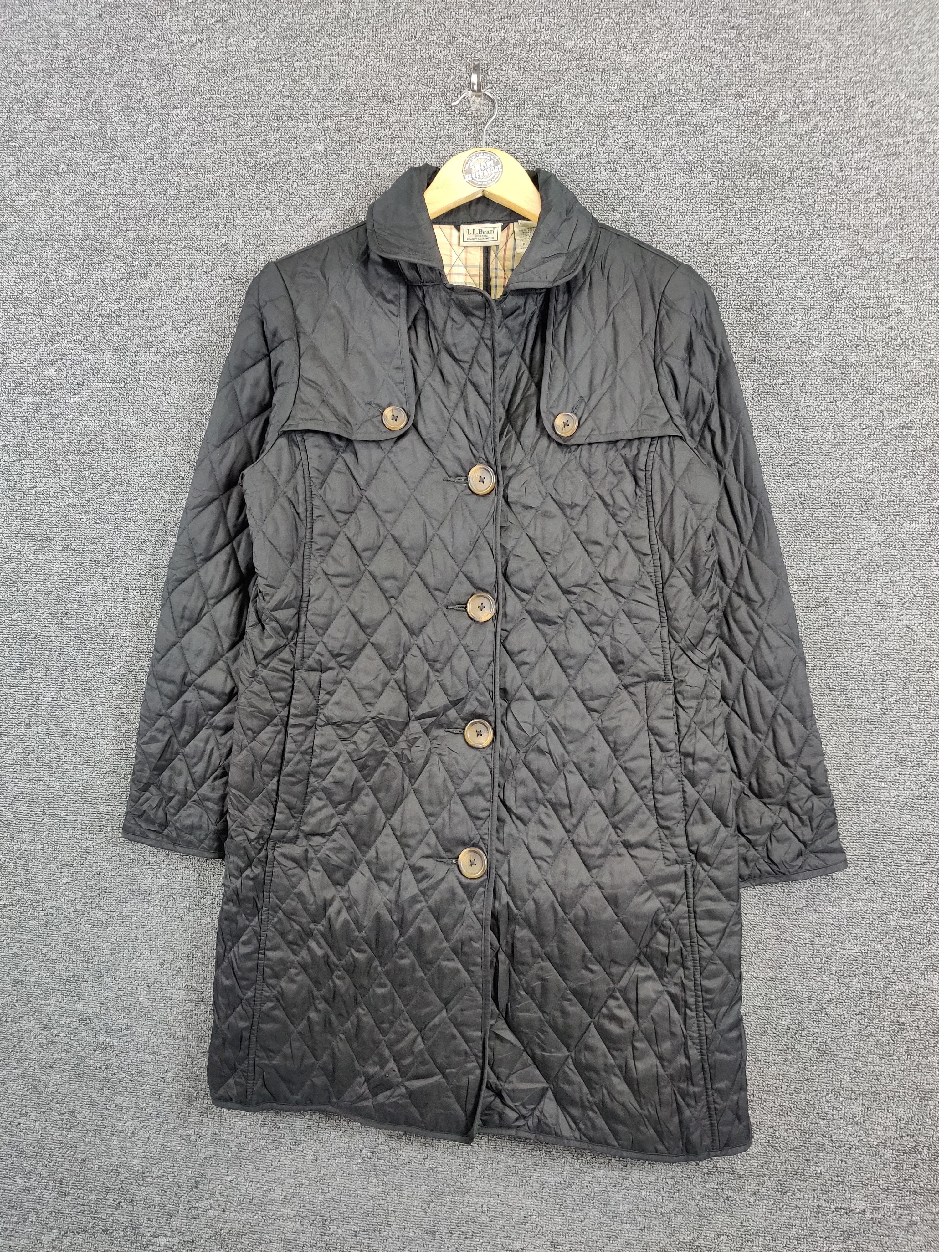 L.L. Bean Vintage 90's L.L. Bean Quilted Long Jacket Size US L / EU 52-54 / 3 - 2 Thumbnail