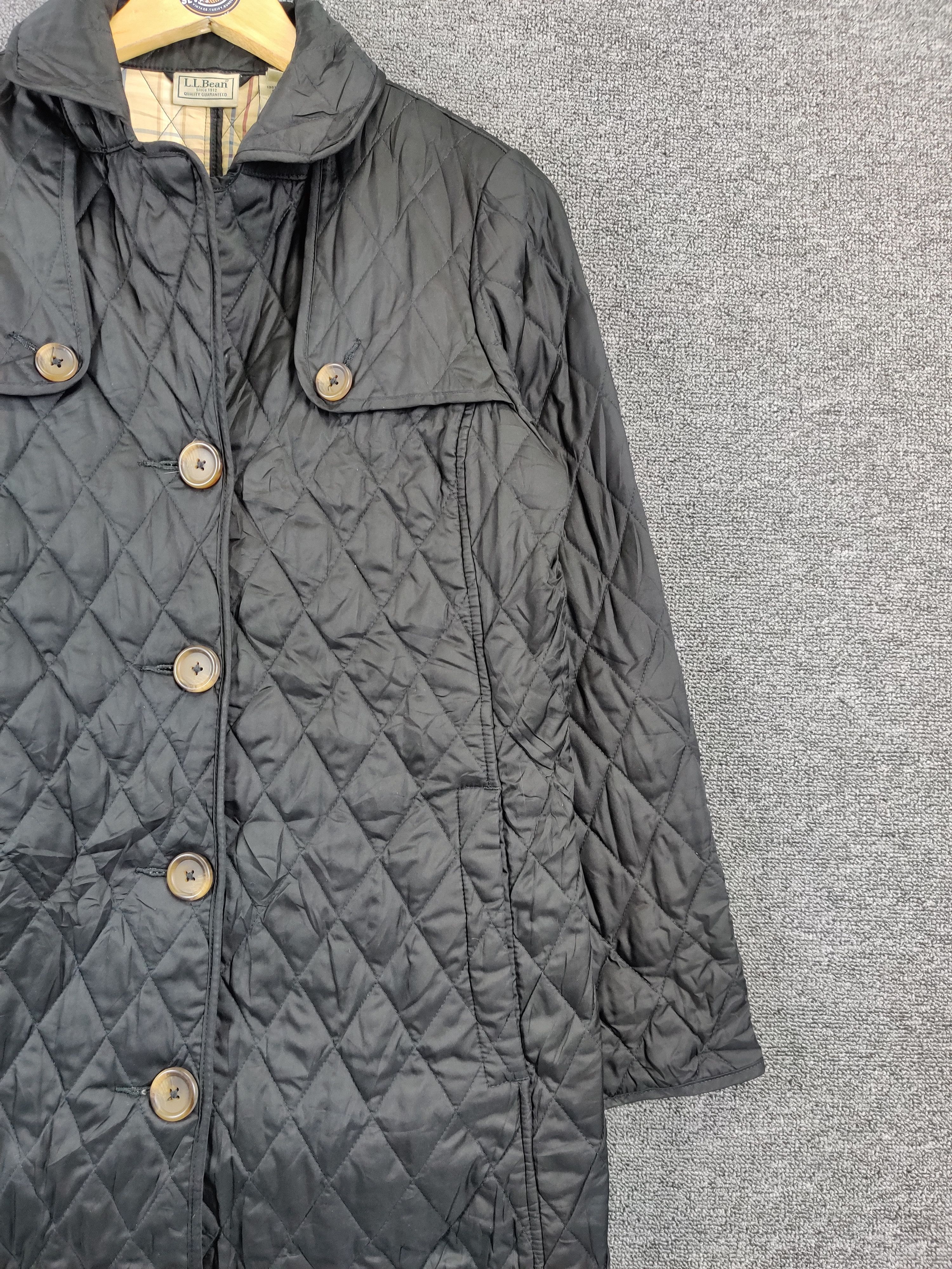L.L. Bean Vintage 90's L.L. Bean Quilted Long Jacket Size US L / EU 52-54 / 3 - 3 Thumbnail