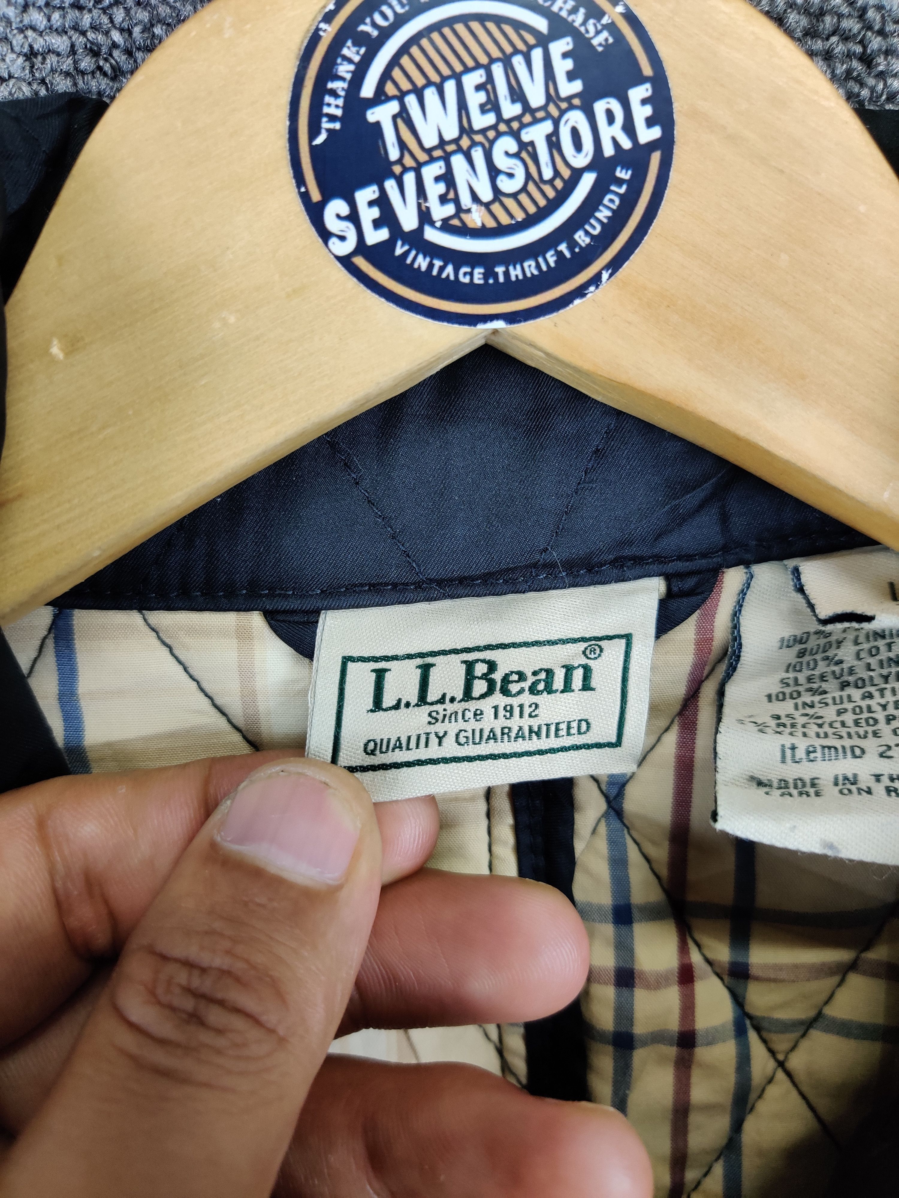 L.L. Bean Vintage 90's L.L. Bean Quilted Long Jacket Size US L / EU 52-54 / 3 - 8 Thumbnail