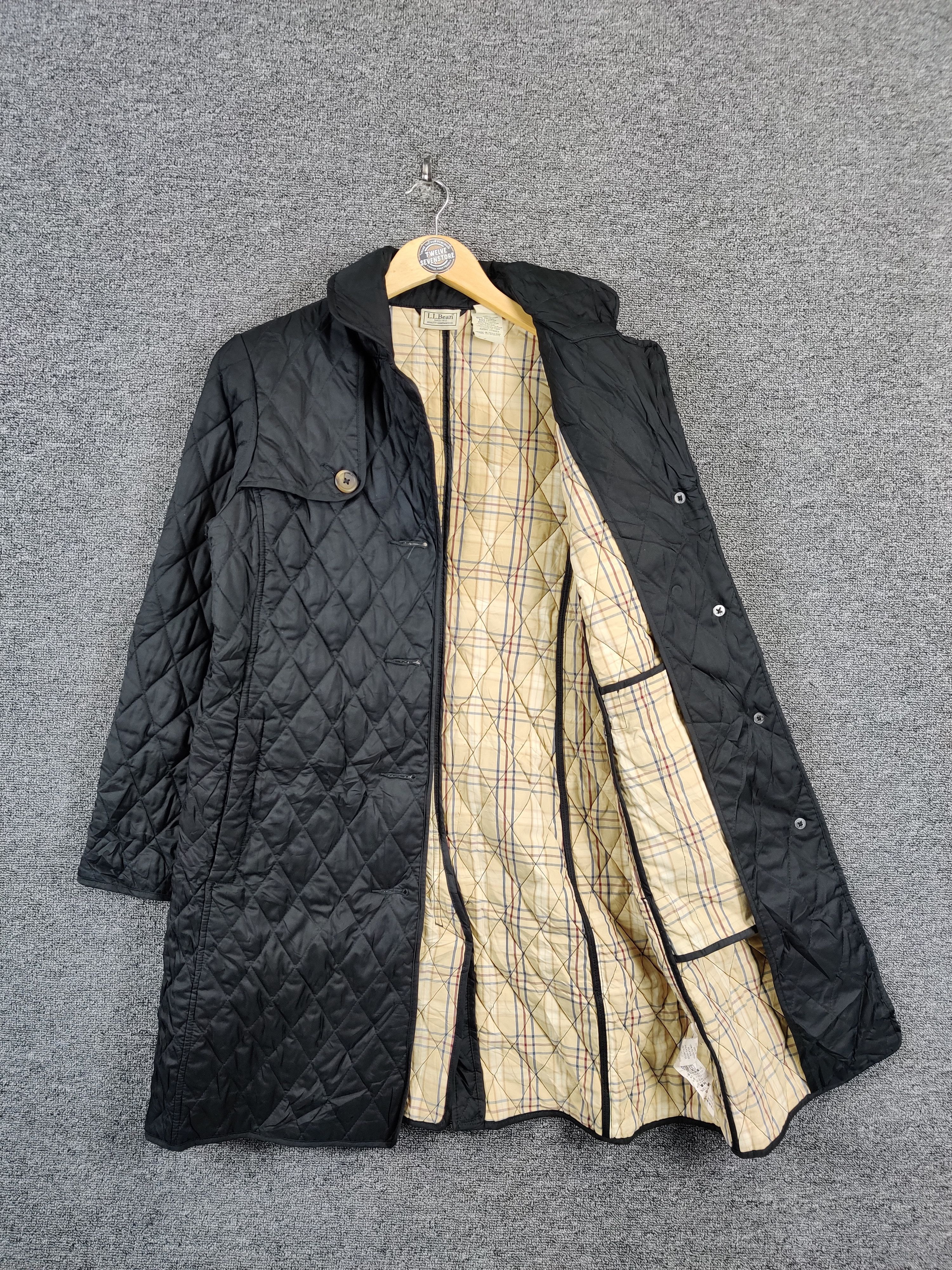 L.L. Bean Vintage 90's L.L. Bean Quilted Long Jacket Size US L / EU 52-54 / 3 - 5 Thumbnail