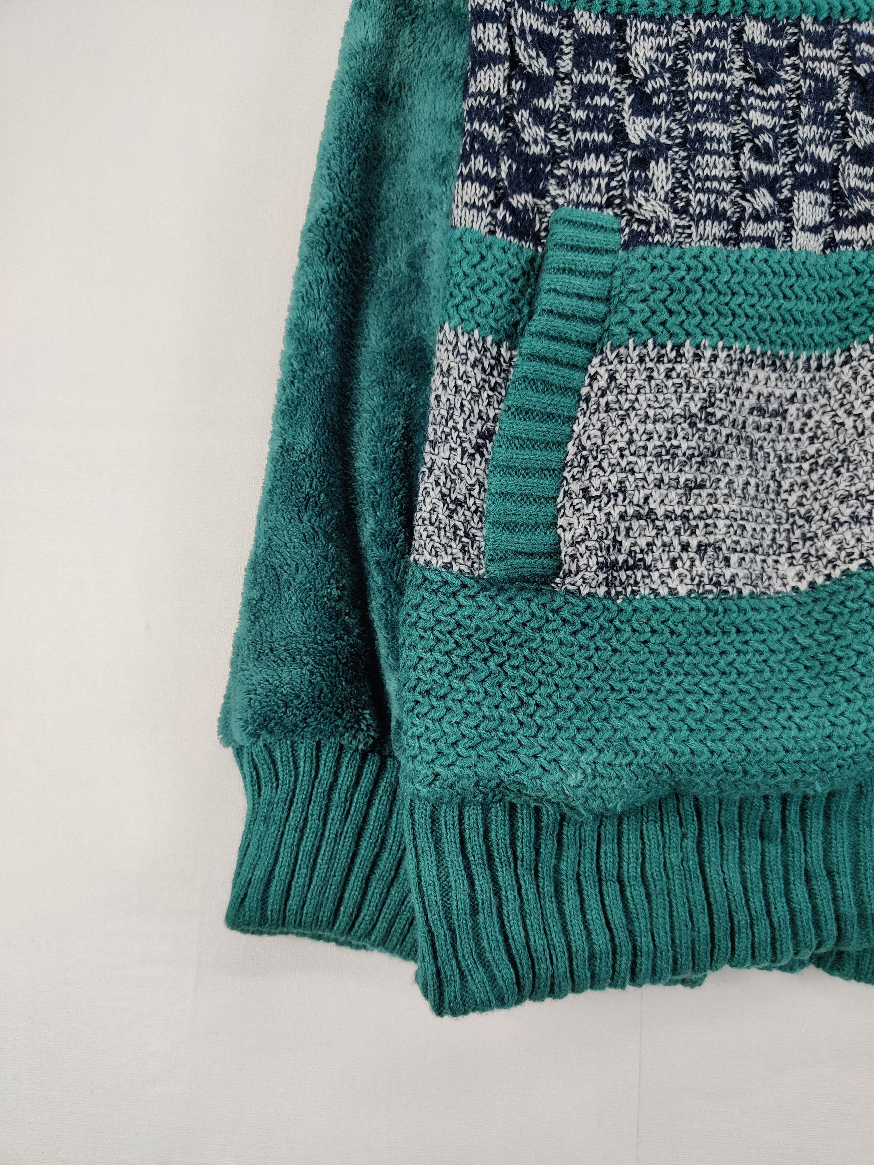 Japanese Brand Japanese Brand Urban Square Knit Sweater Size US XXL / EU 58 / 5 - 4 Thumbnail