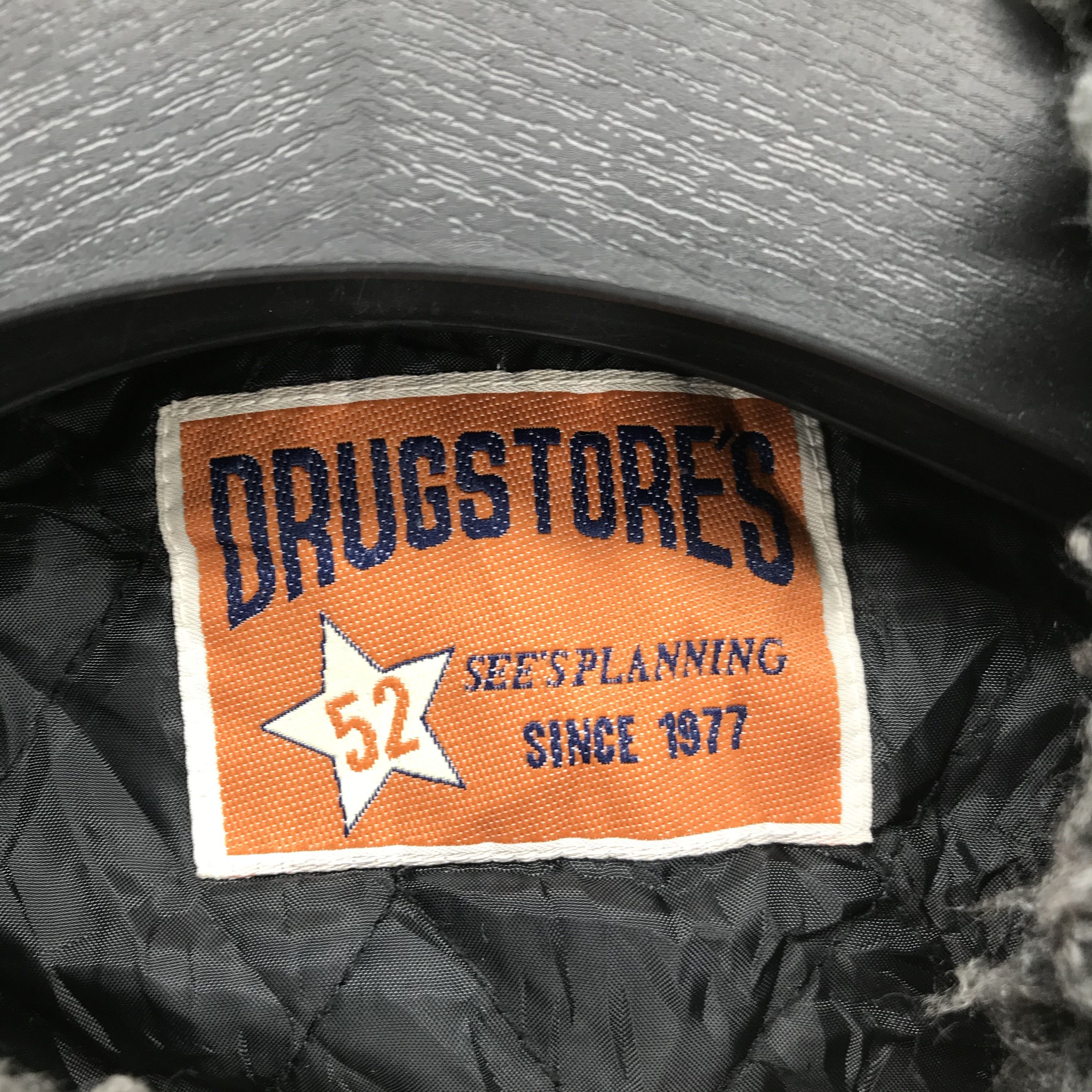 Japanese Brand DRUGSTORE'S Fullprint Fleece Coat Unisex #2117-82 Size US M / EU 48-50 / 2 - 5 Thumbnail