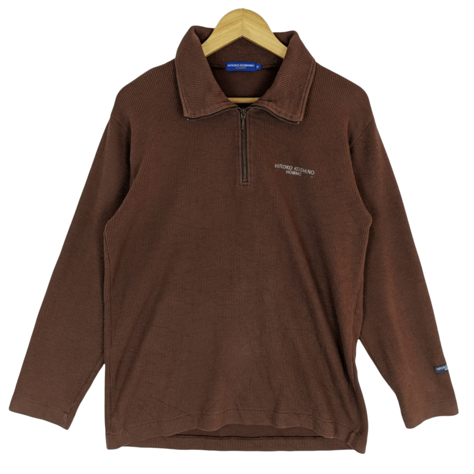 Hiroko Koshino Homme × Japanese Brand HIROKO KOSHINO Jumper Sweatshirt Size US M / EU 48-50 / 2 - 2 Thumbnail