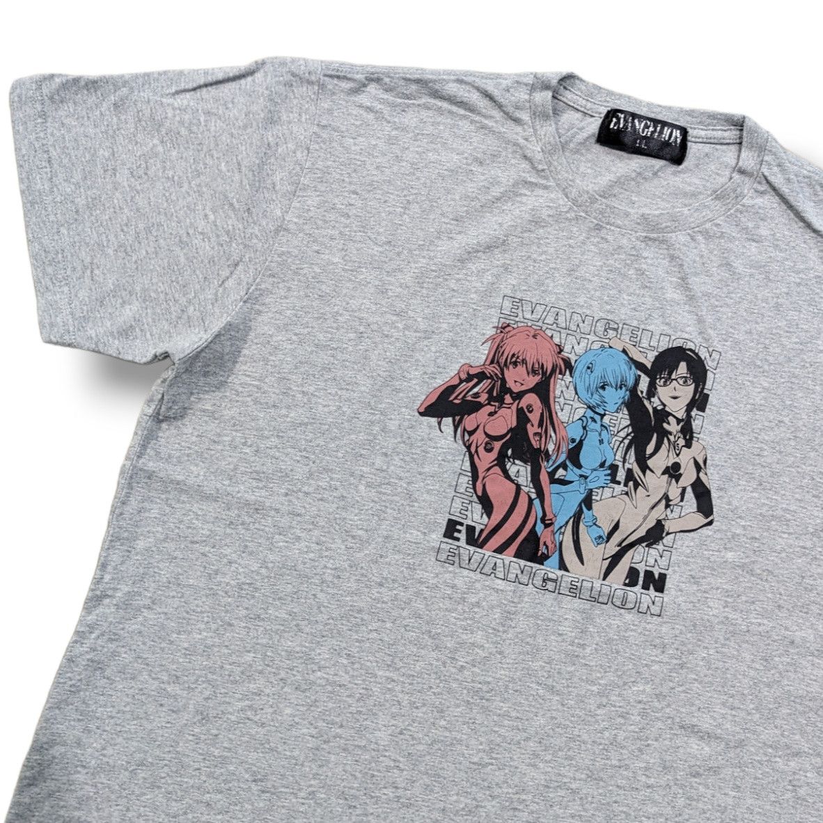 Anime Rare Neon Genesis Evangelion T-Shirt Size US L / EU 52-54 / 3 - 2 Thumbnail