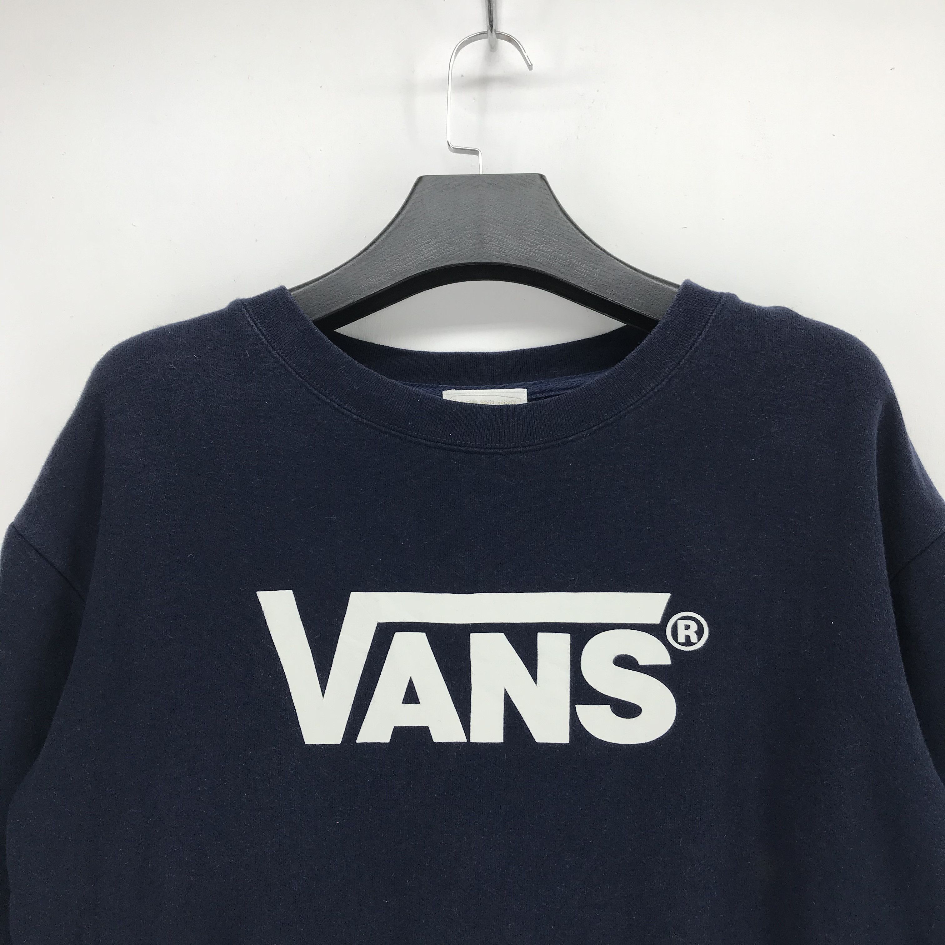 Vans VANS X E Hyphen World Gallery Big Logo Sweatshirt #2079-81 Size US S / EU 44-46 / 1 - 2 Thumbnail