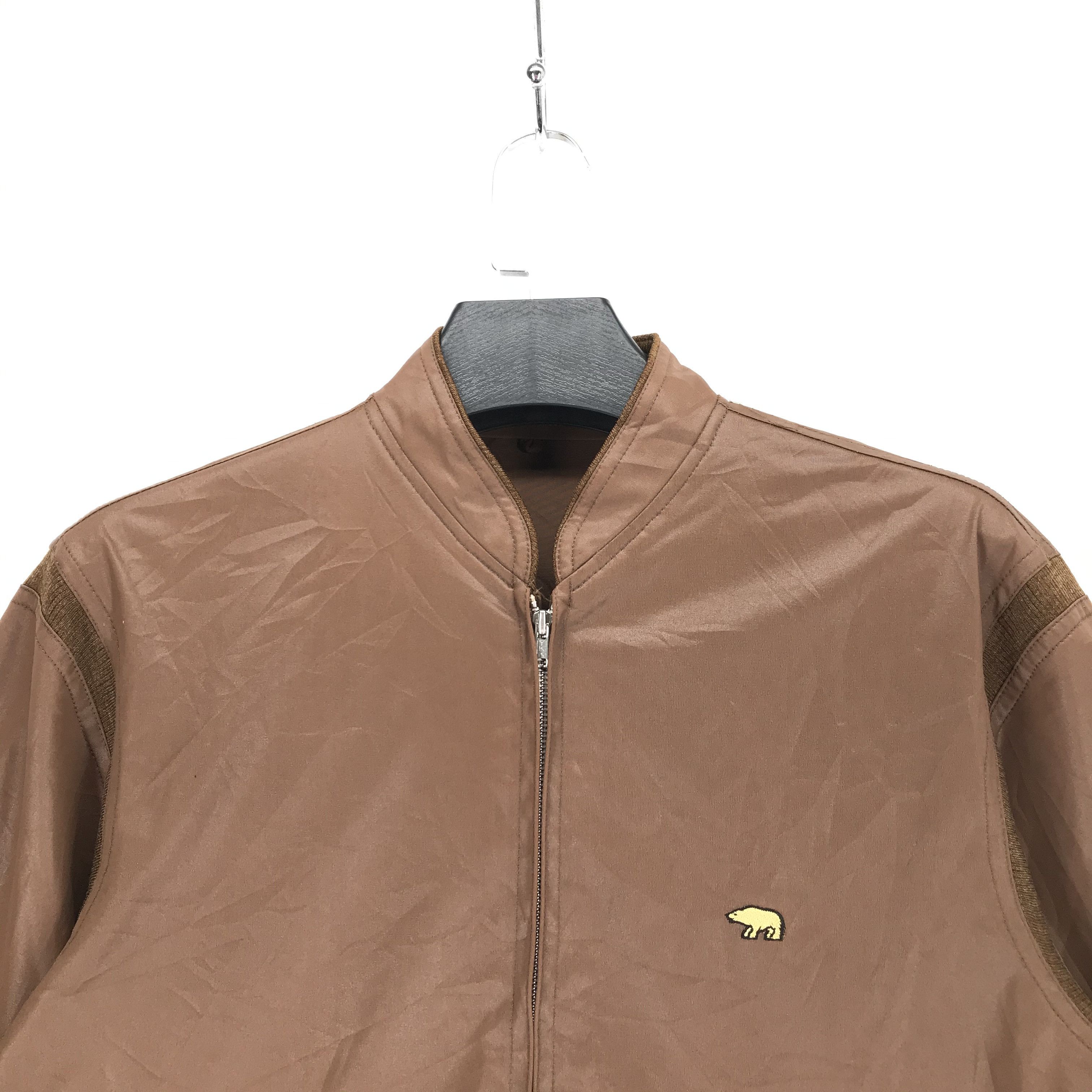 Golden Bear Jack Nicklause by Kosugi Brown Bomber Jacket #2101-81 Size US L / EU 52-54 / 3 - 2 Thumbnail