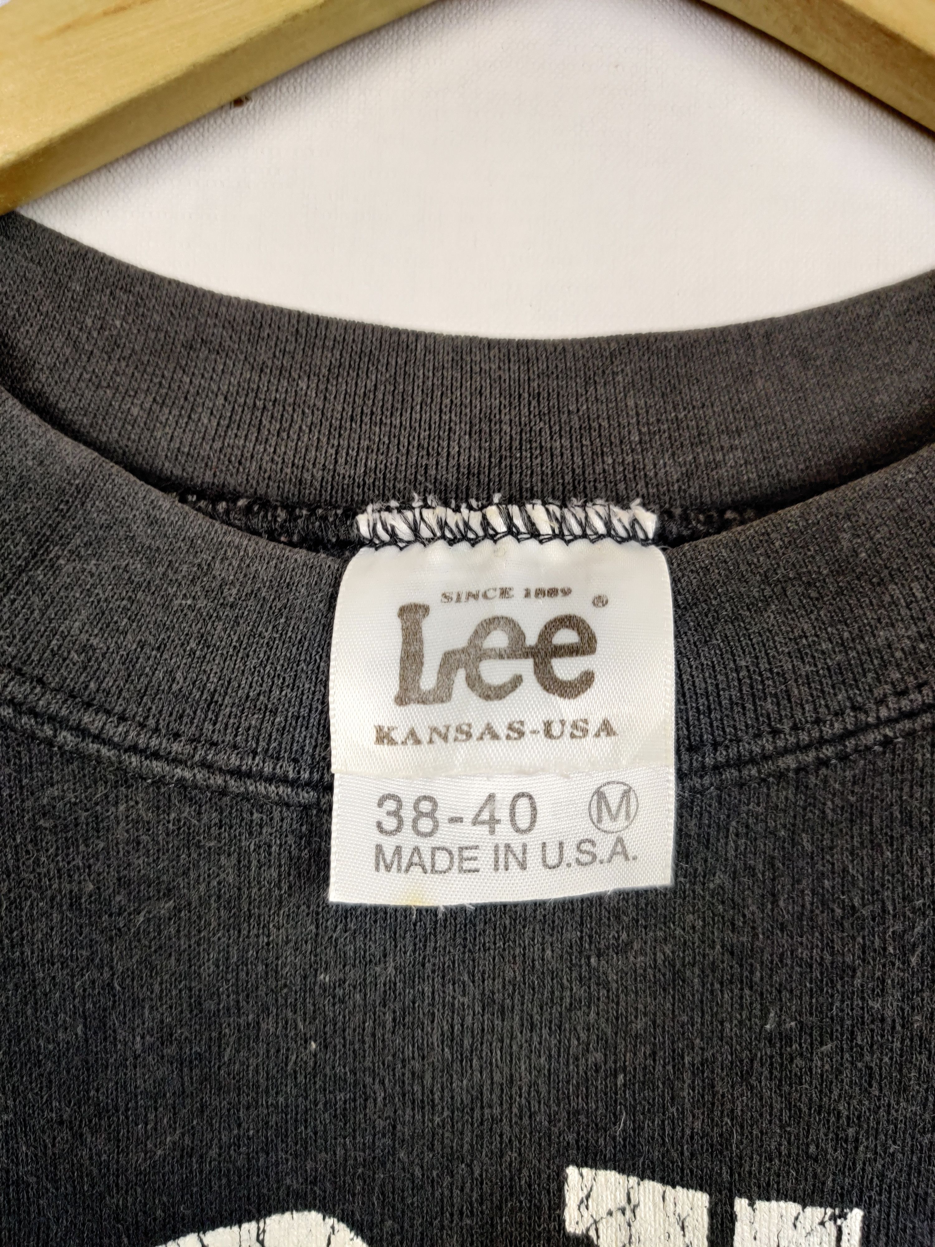 Lee Vintage 80's Lee Working America Crewneck Sweatshirt Size US M / EU 48-50 / 2 - 5 Thumbnail