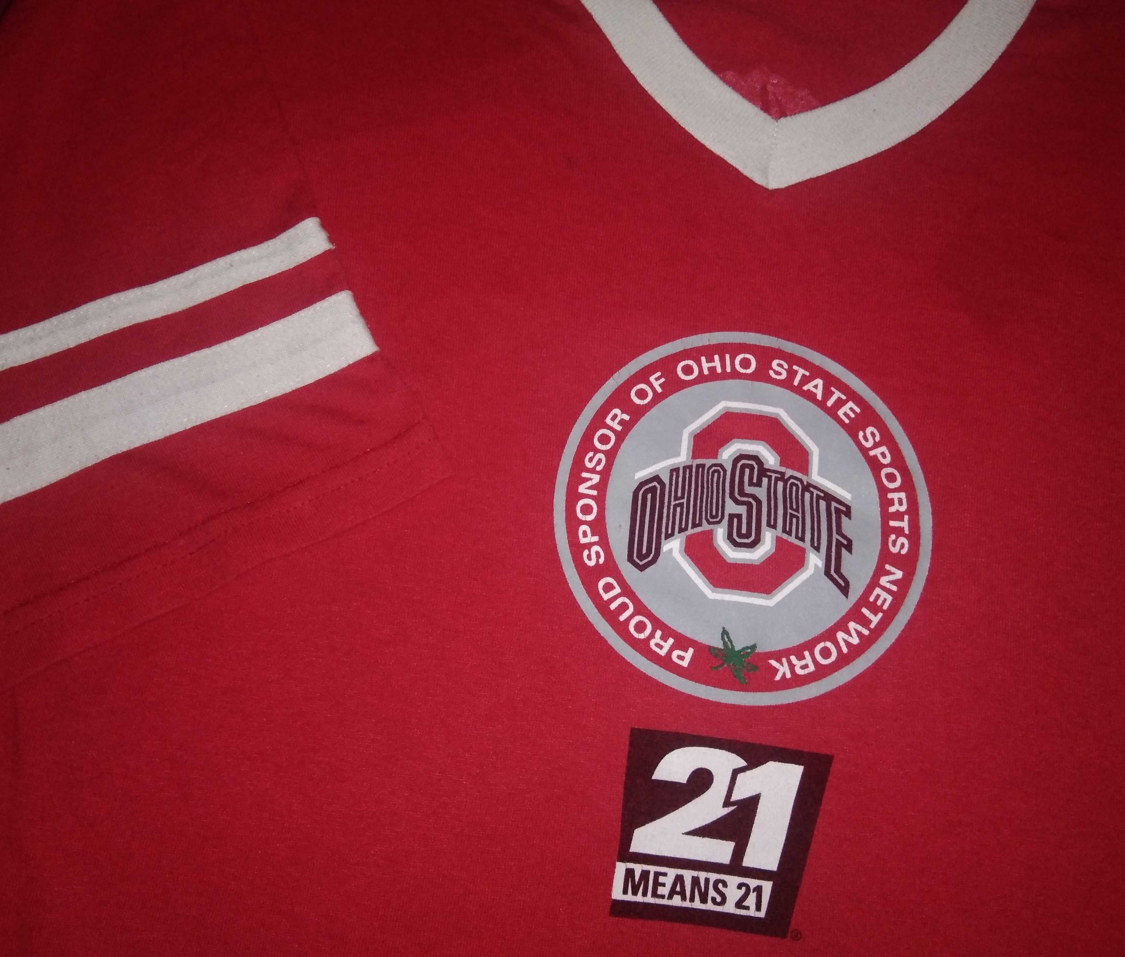 Augusta Sportswear VTG 50/50 Ohio State University tshirt College Coors beer Size US XL / EU 56 / 4 - 1 Thumbnail