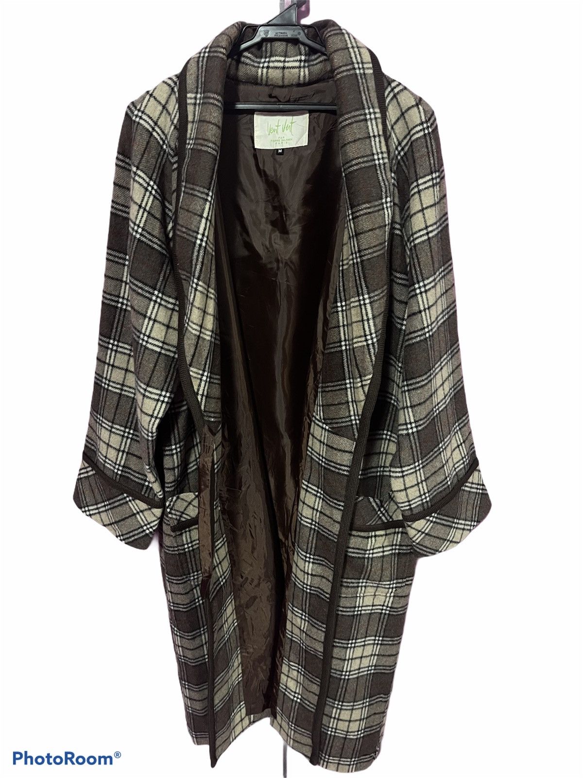Pierre Balmain PIERRE BALMAIN BROWN SIZE M LONG JACKET Size US M / EU 48-50 / 2 - 3 Thumbnail