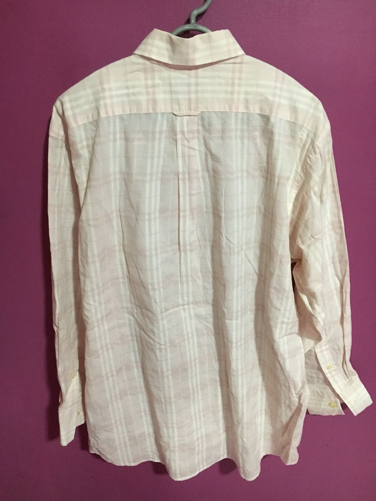 Burberry BURBERRY LONDON CHECK PLAID PIECE SHIRT BUTTON UP Size US M / EU 48-50 / 2 - 2 Thumbnail