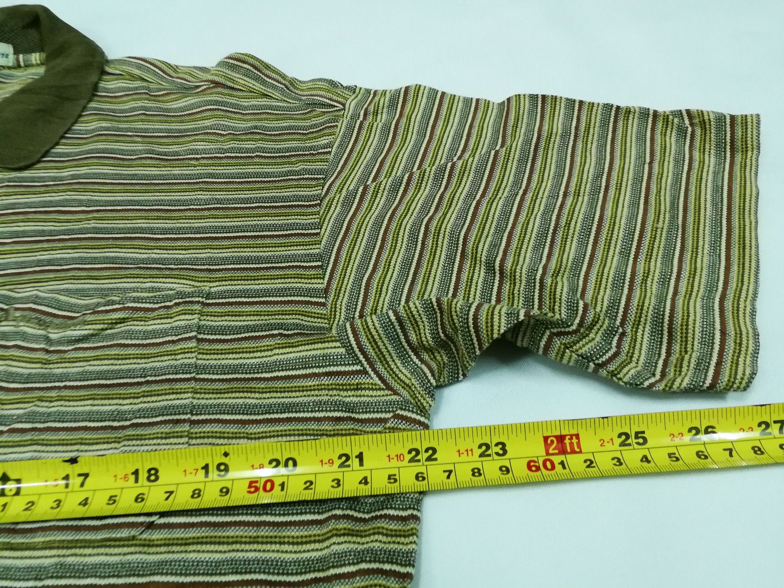 Aquascutum Aquascutum polo shirt striped design Tee Size US L / EU 52-54 / 3 - 5 Thumbnail