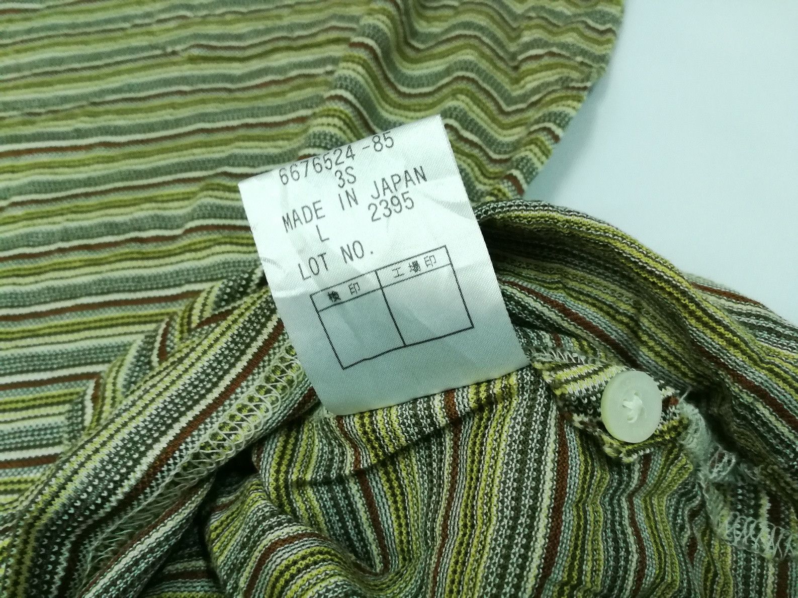 Aquascutum Aquascutum polo shirt striped design Tee Size US L / EU 52-54 / 3 - 7 Thumbnail
