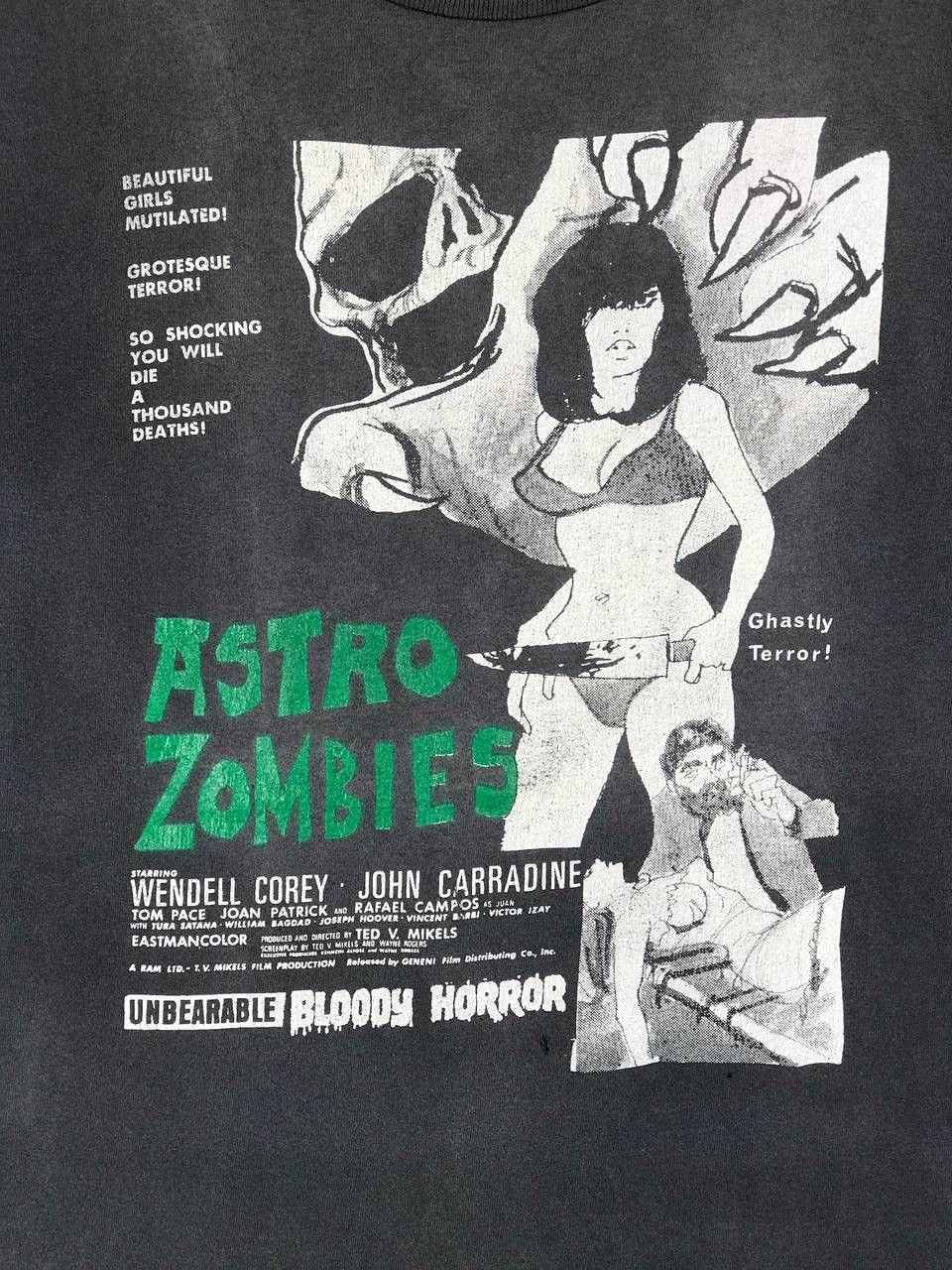 Vintage Vintage rare The Astro Zombies horror movie Size US L / EU 52-54 / 3 - 3 Thumbnail