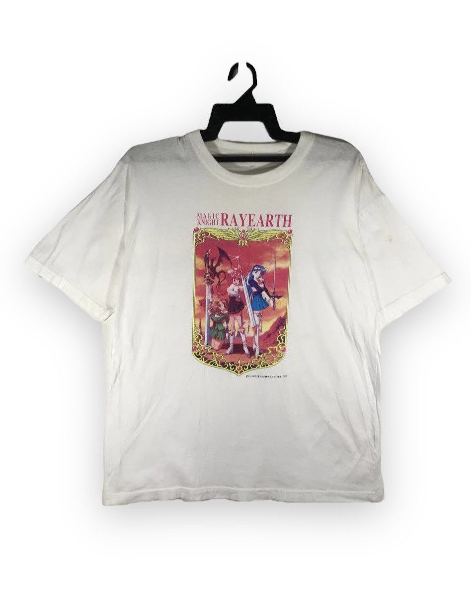 image of Anima x Vintage Magic Knight Rayearth in White, Men's (Size Medium)