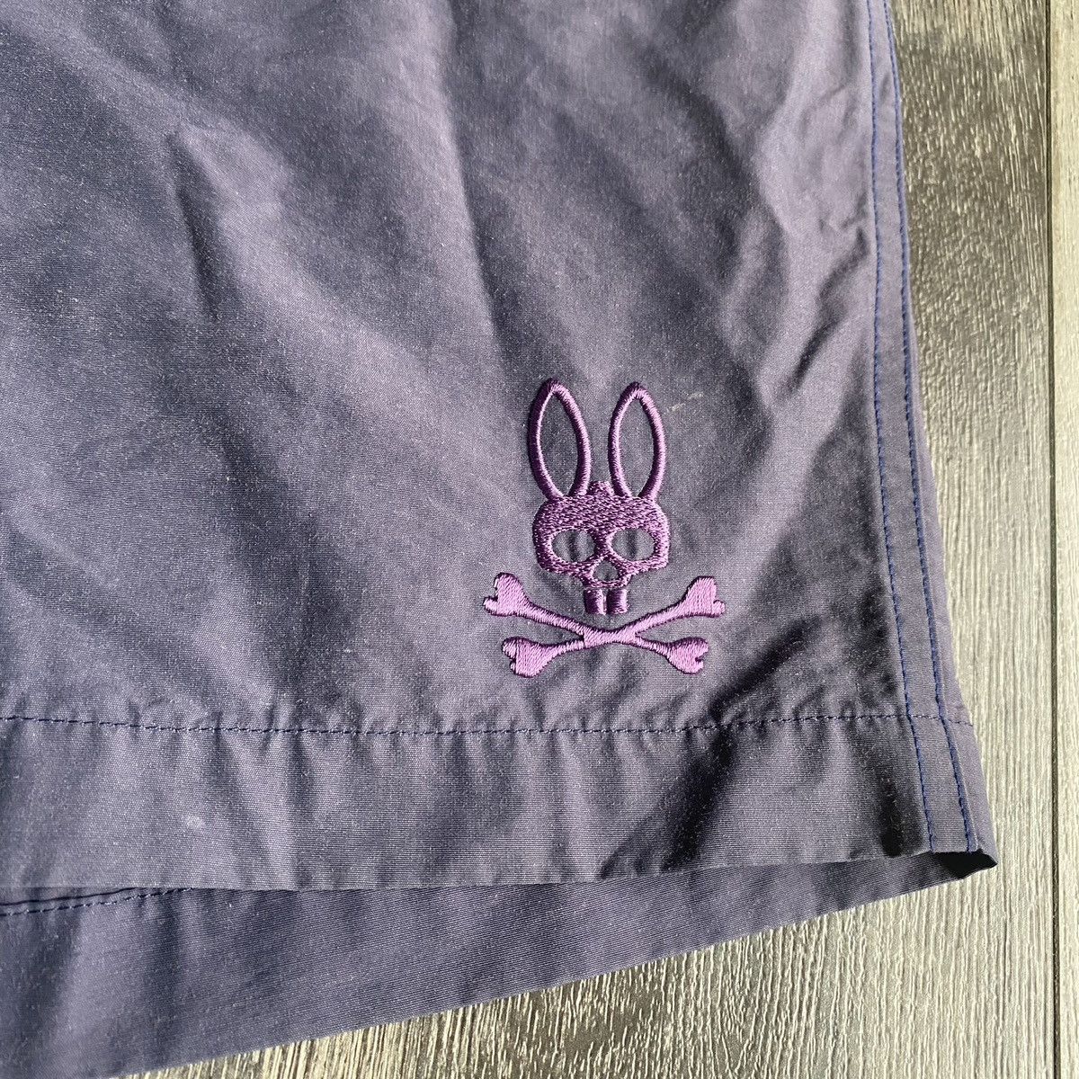 Psycho Bunny Vintage Psycho Bunny Robert Godley Purple Board Shorts Sz L Size US 36 / EU 52 - 3 Thumbnail